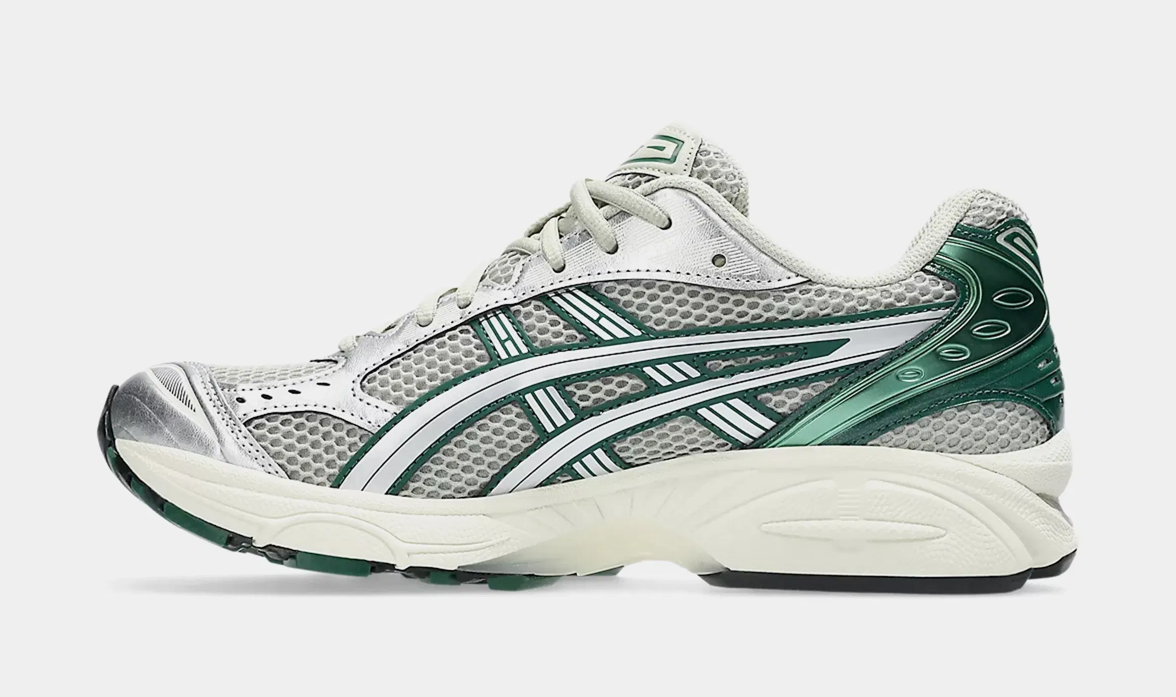 ASICS Gel Kayano 14 Mens Running Shoes (Dried Leaf Green/Pure Silver)