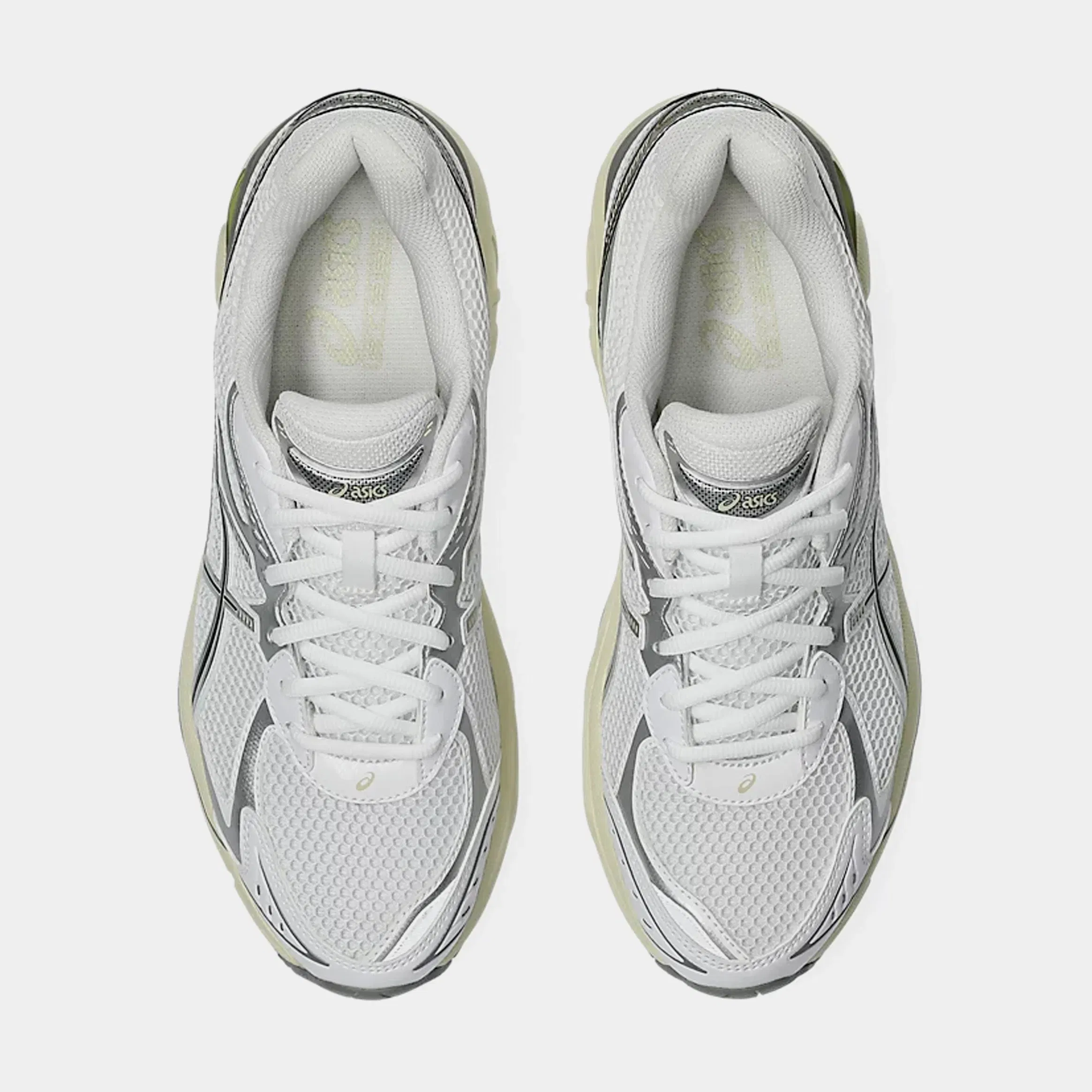 ASICS GT 2160 Mens Running Shoes (White/Soft Yellow)