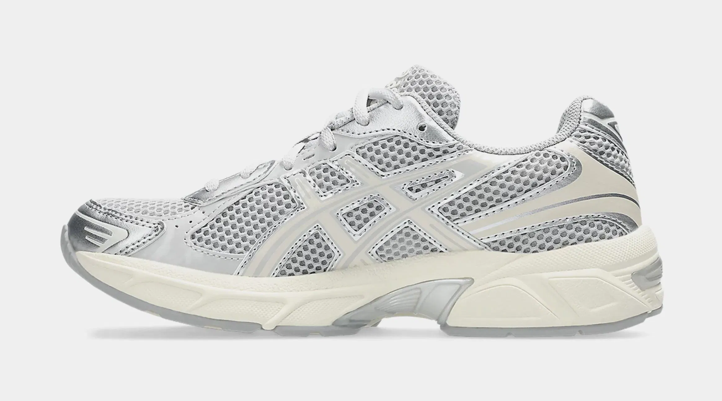 ASICS Gel 1130 Womens Running Shoes (Cloud Grey/Oatmeal)