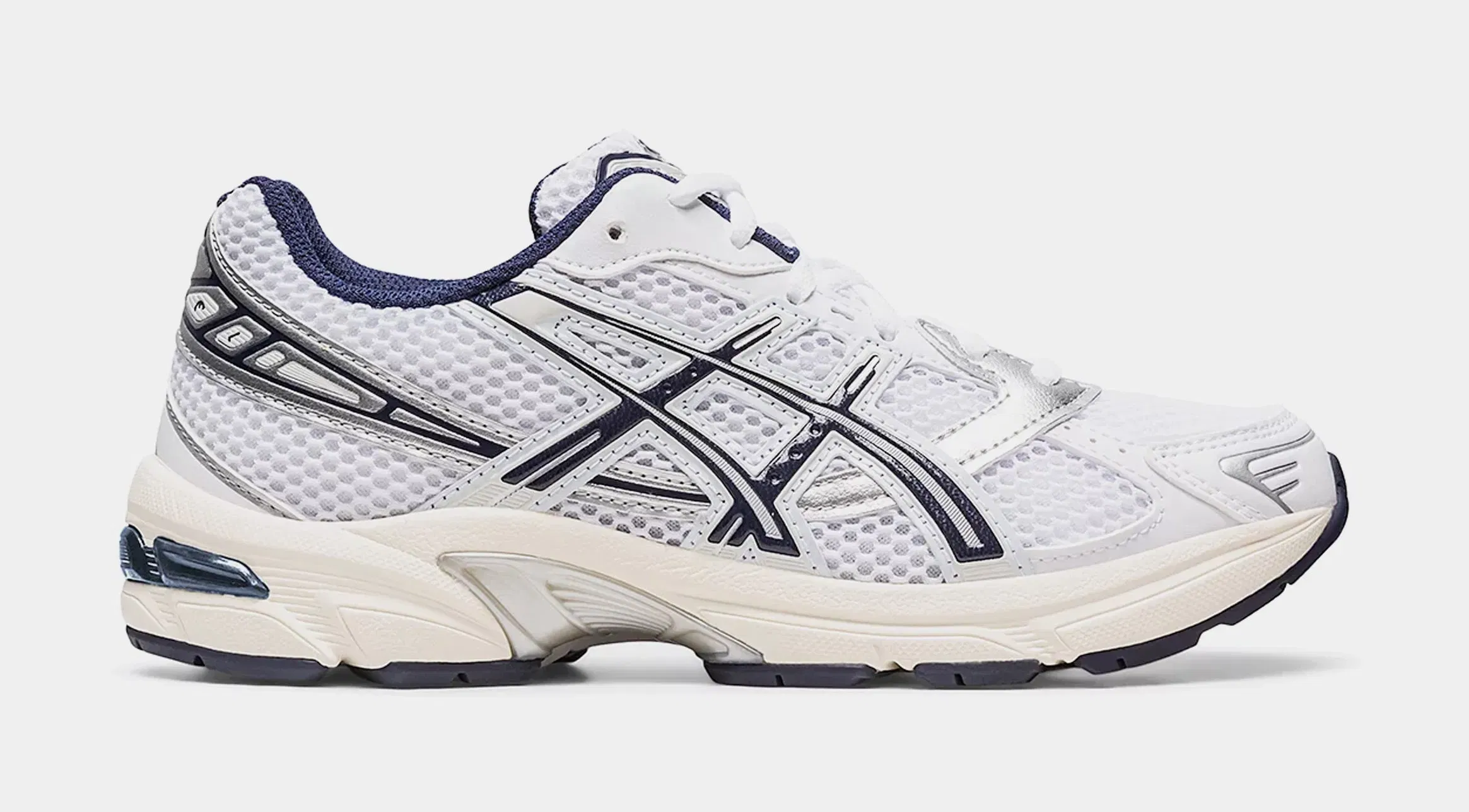 ASICS Gel 1130 Womens Running Shoes (White/Midnight)