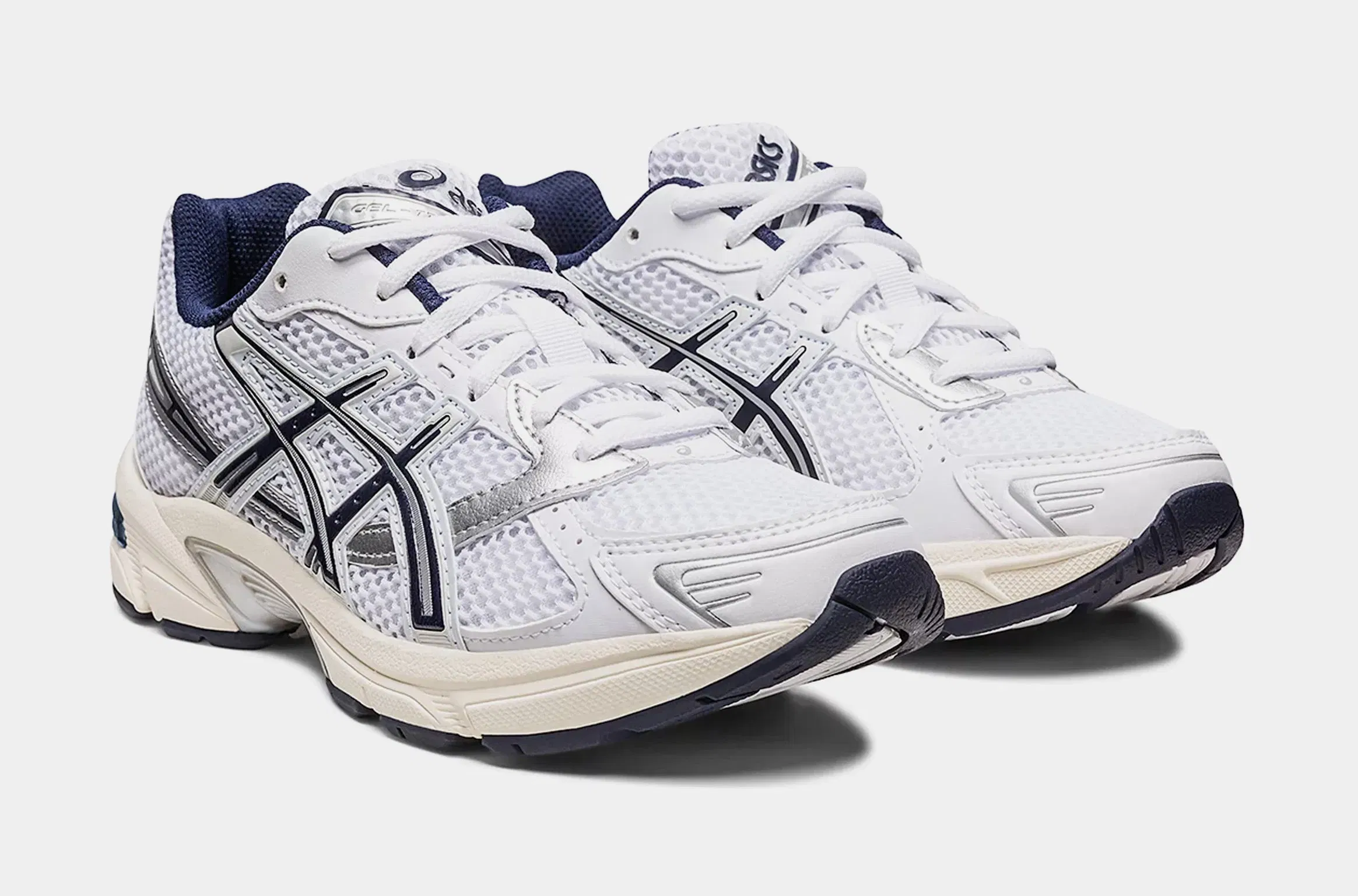 ASICS Gel 1130 Womens Running Shoes (White/Midnight)