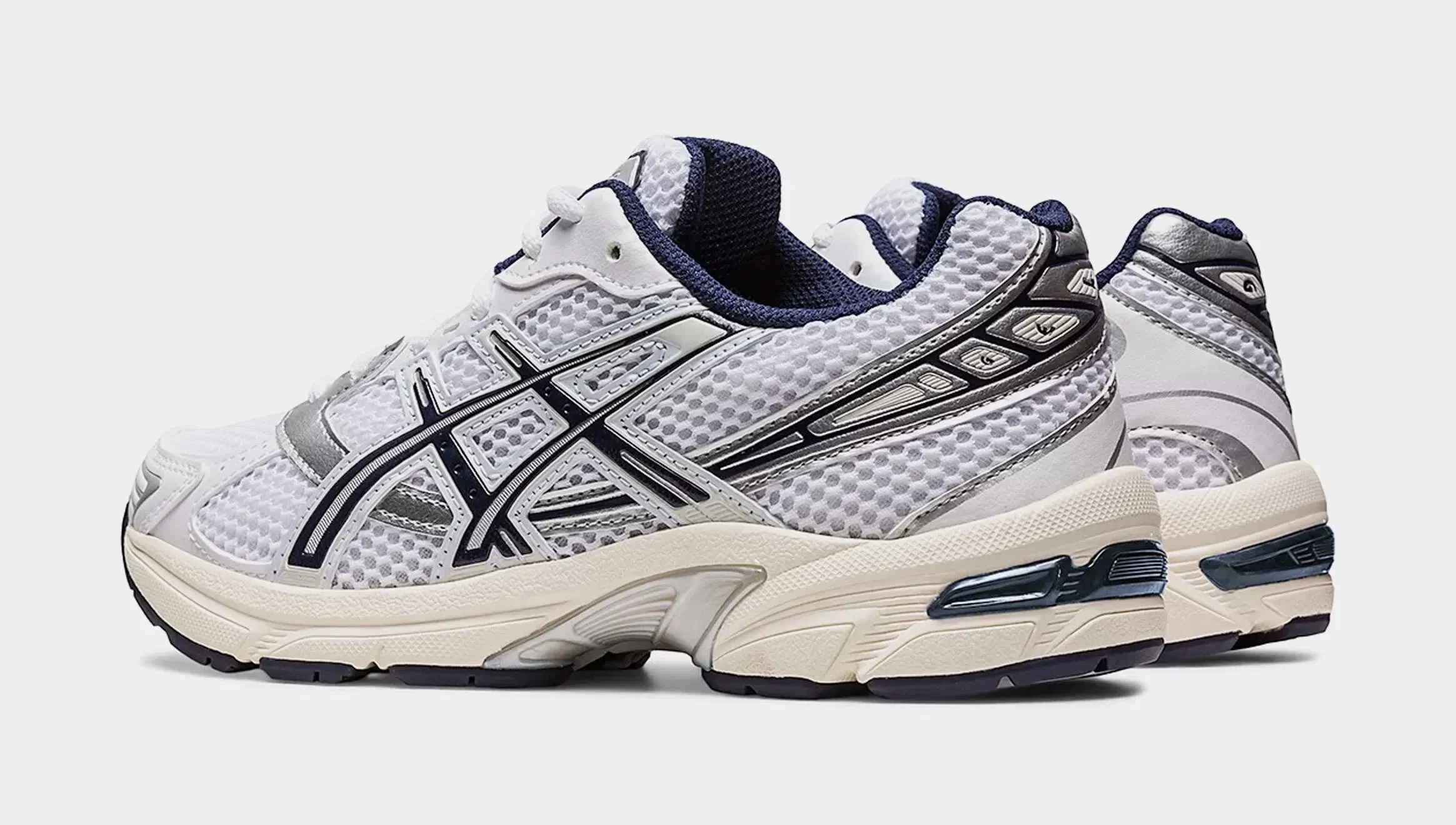ASICS Gel 1130 Womens Running Shoes (White/Midnight)