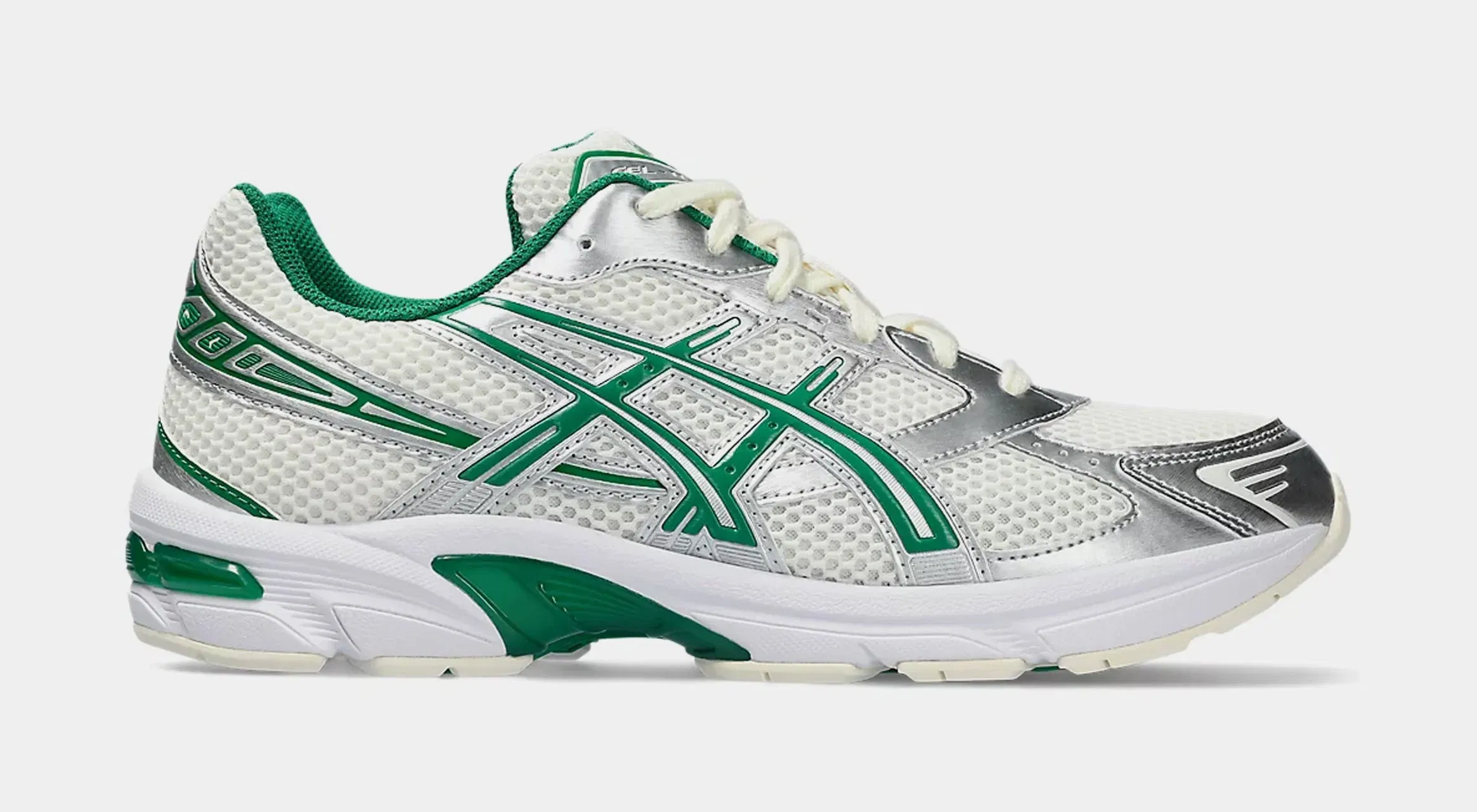 ASICS Gel 1130 Mens Running Shoes (Cream/Kale)