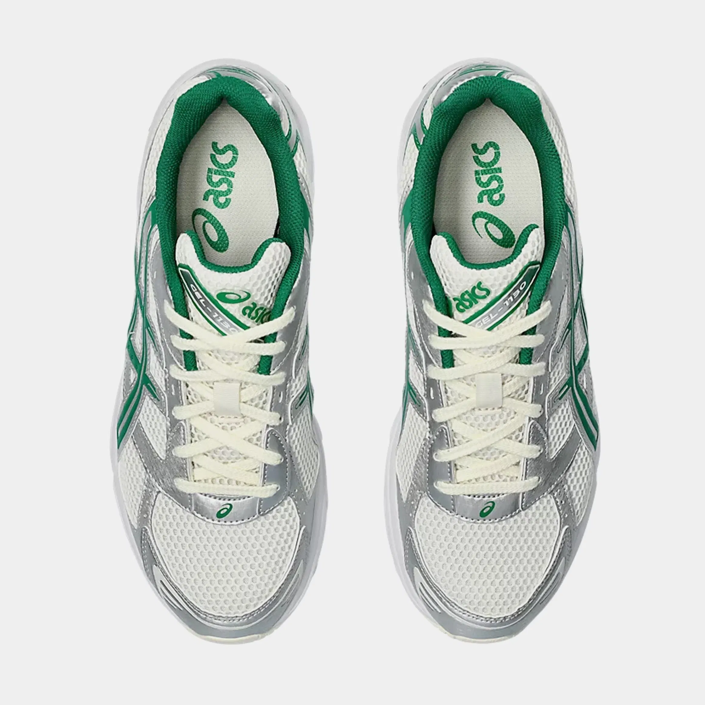 ASICS Gel 1130 Mens Running Shoes (Cream/Kale)