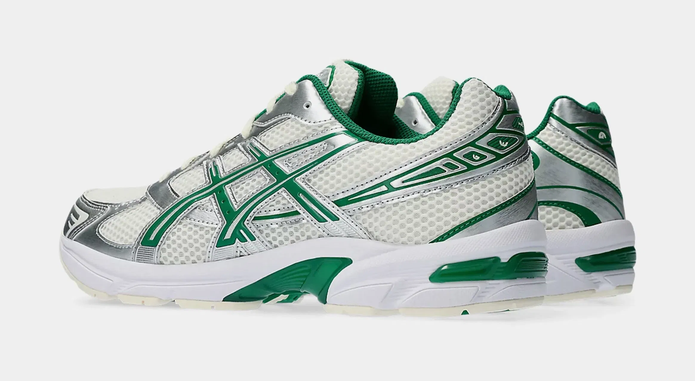 ASICS Gel 1130 Mens Running Shoes (Cream/Kale)