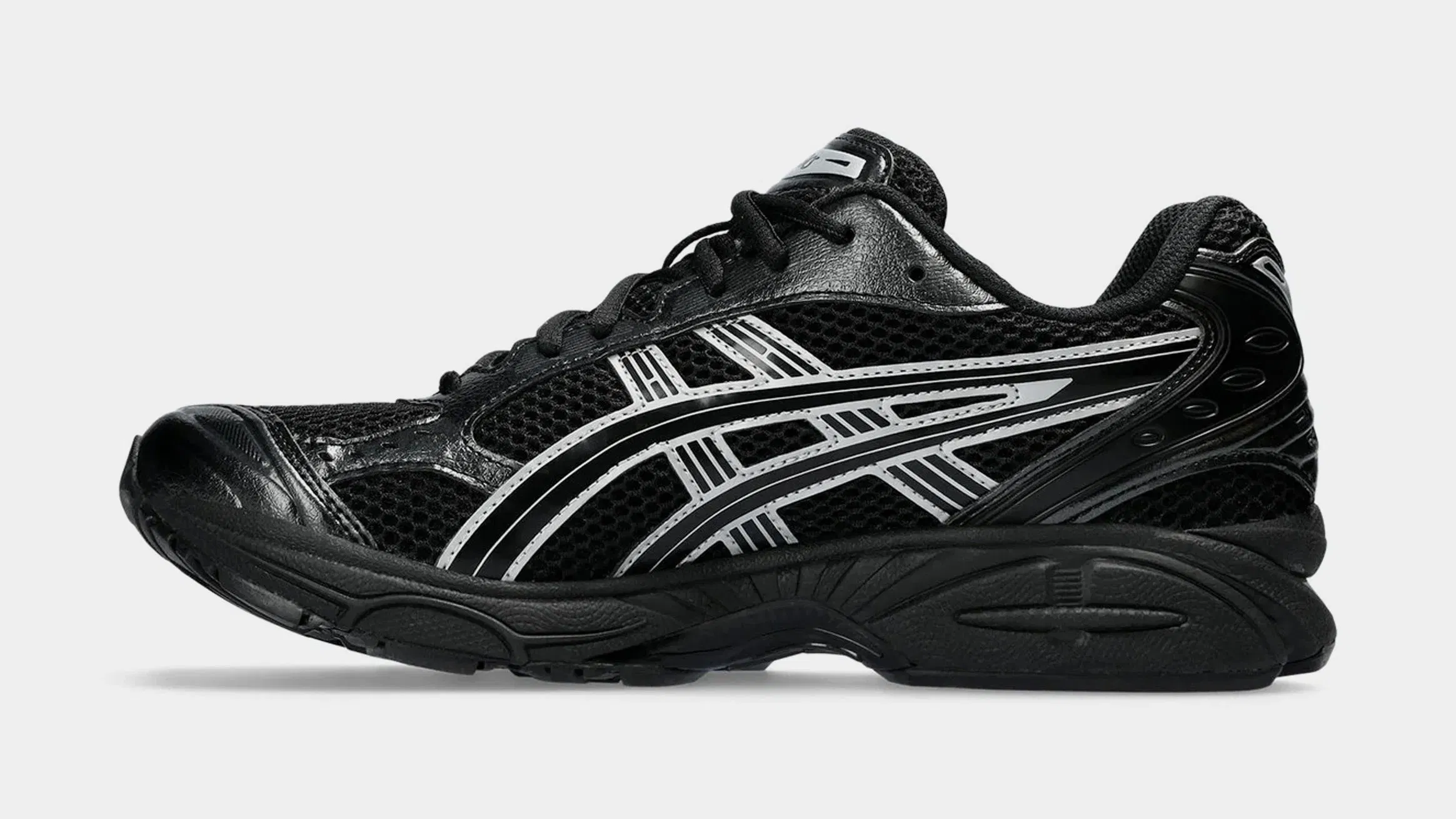ASICS Gel Kayano 14 Mens Running Shoes (Black/Pure Silver)