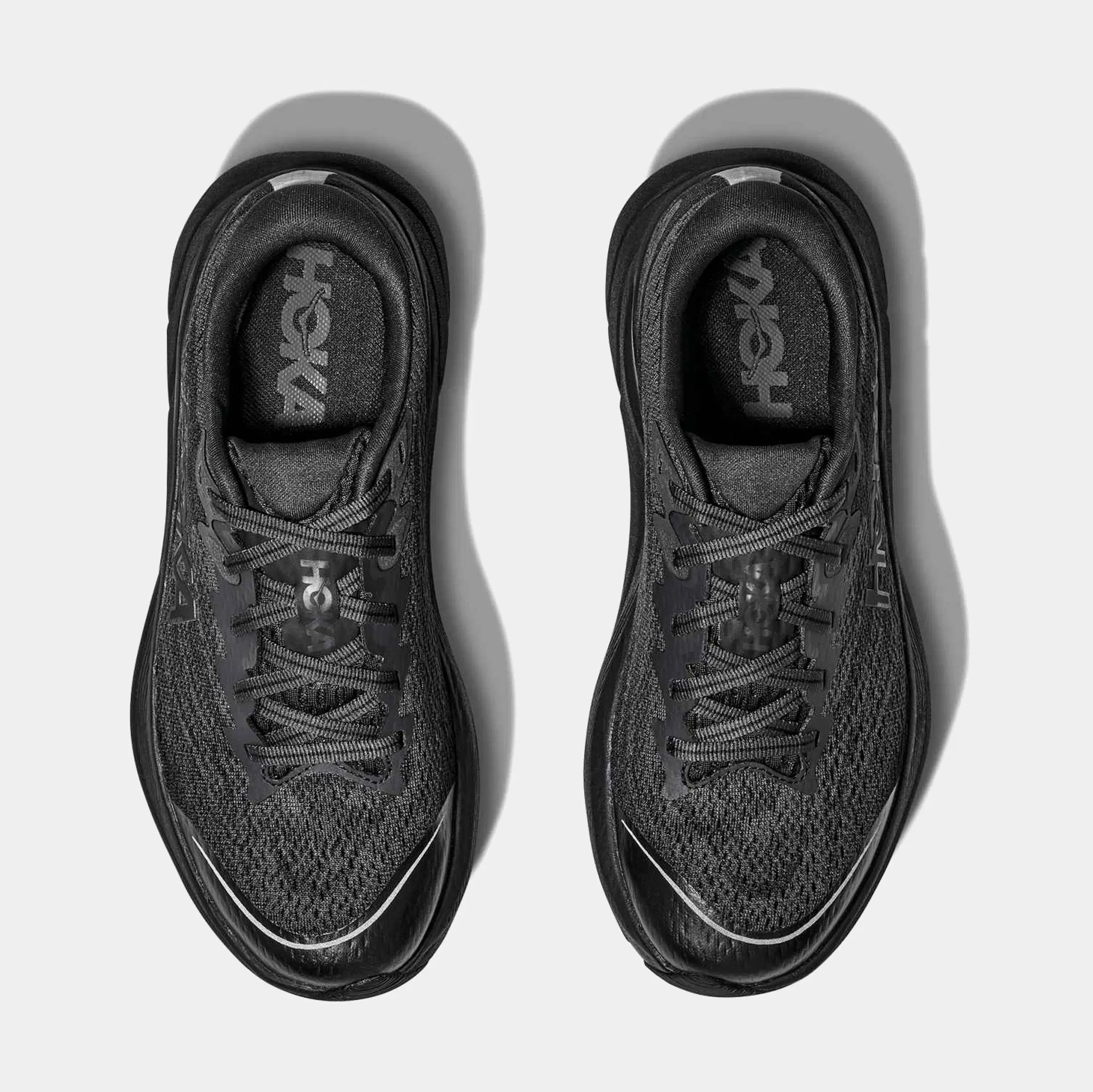 Hoka Rincon 4 Grade School Running Shoes (Black/Black)