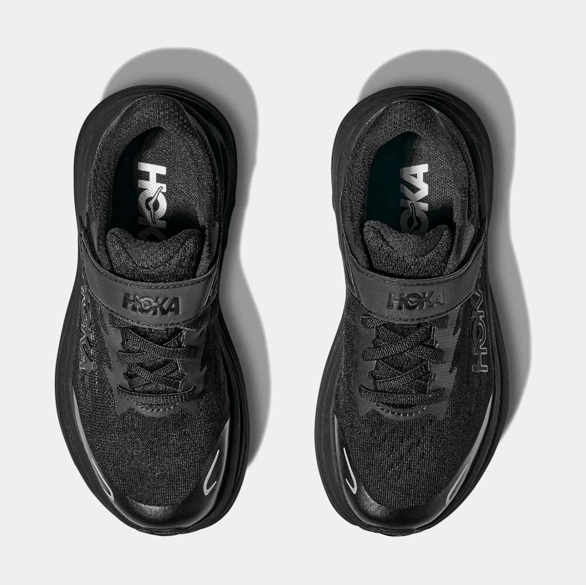 Hoka Clifton 10 Preschool Running Shoes (Black)