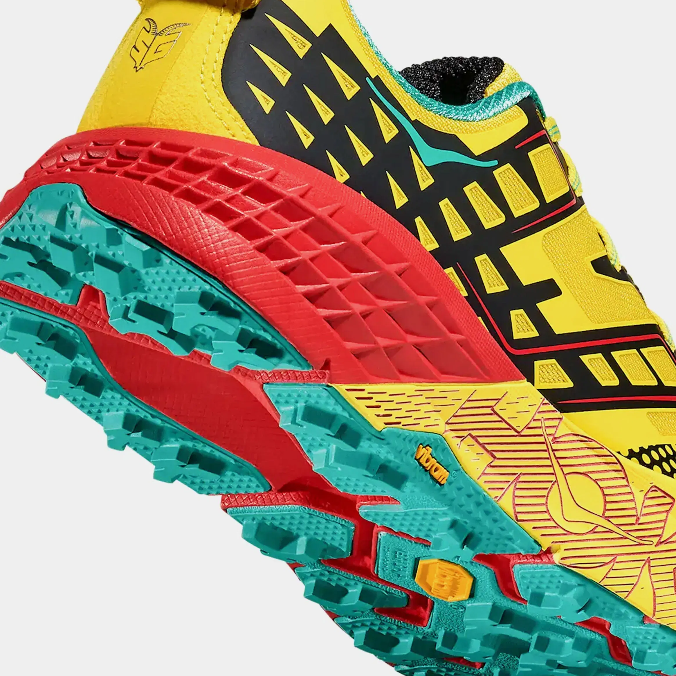 Hoka Speedgoat 2 Mens Running Shoes (Sour Lemon/Black)