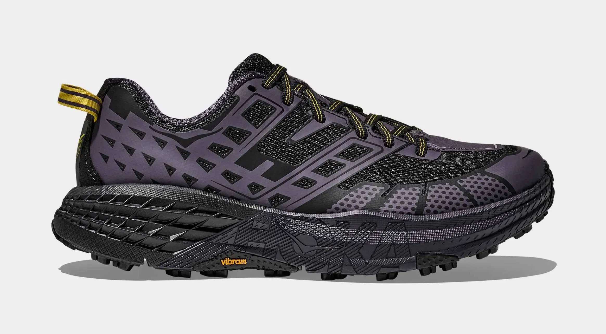 Hoka U Speedgoat Mens Running Shoes (Black/Squid Ink)
