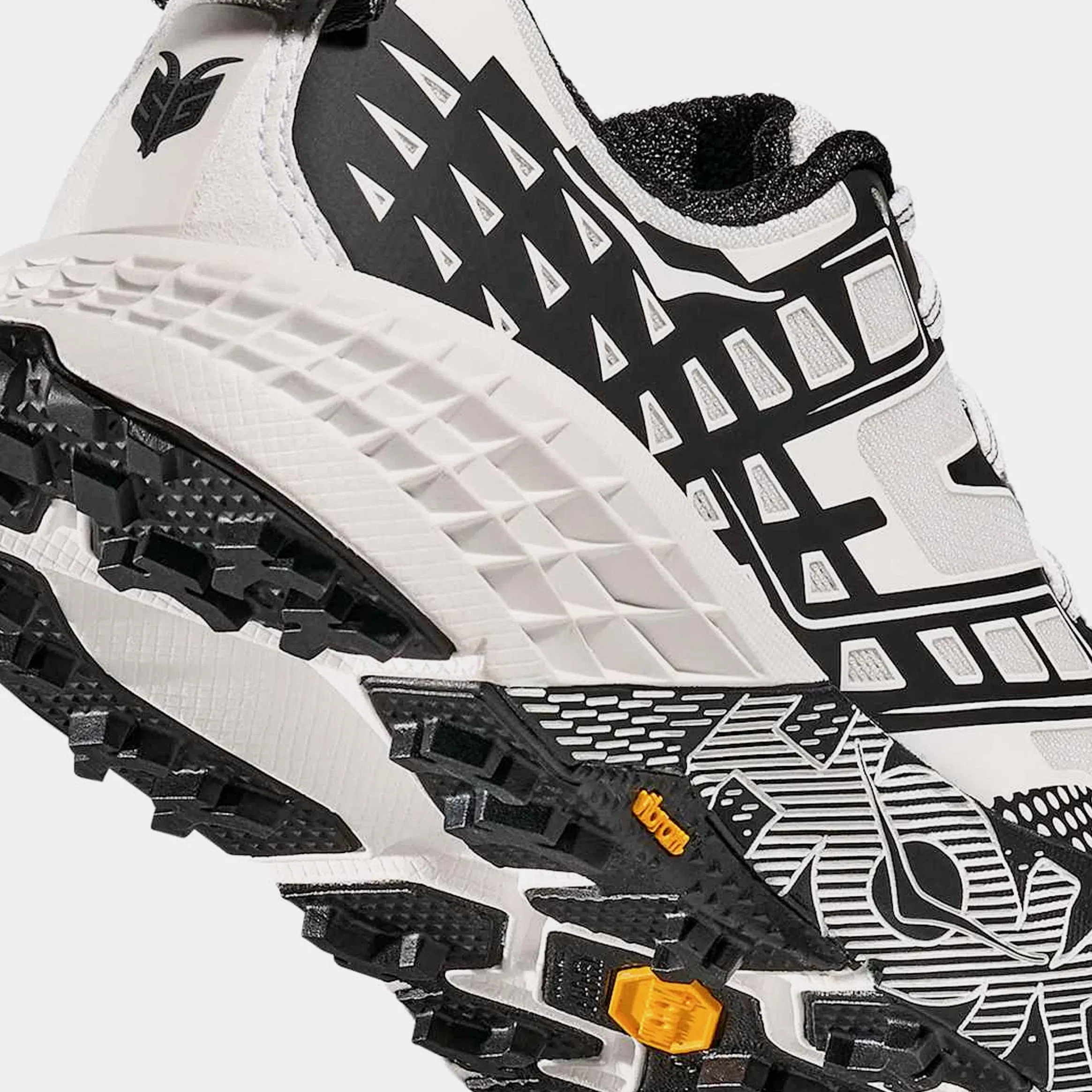 Hoka Speedgoat 2 Frost Mens Running Shoes (Black/Frost)