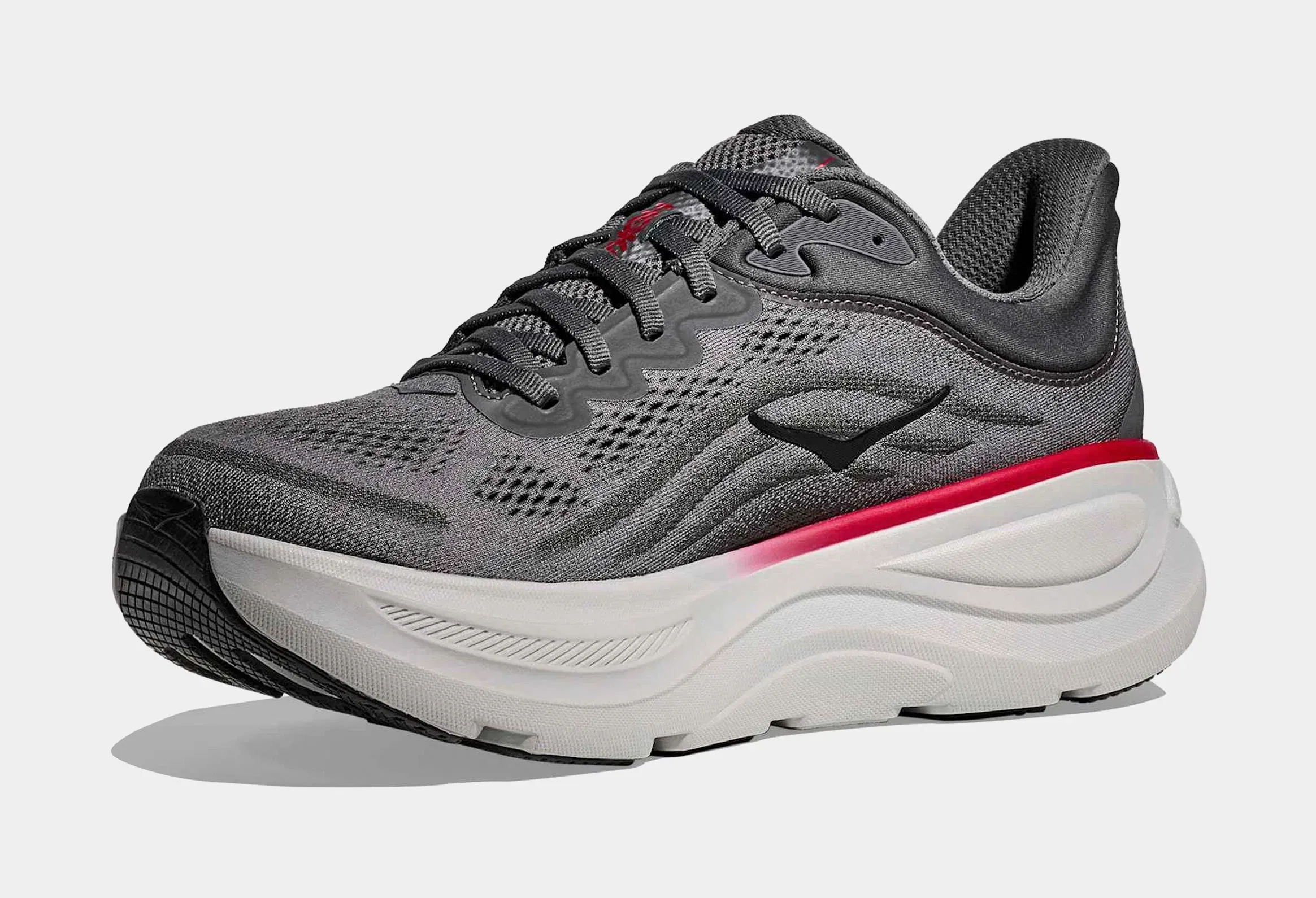 Hoka Bondi 9 Mens Running Shoes (Satellite Grey/Outer Orbit)