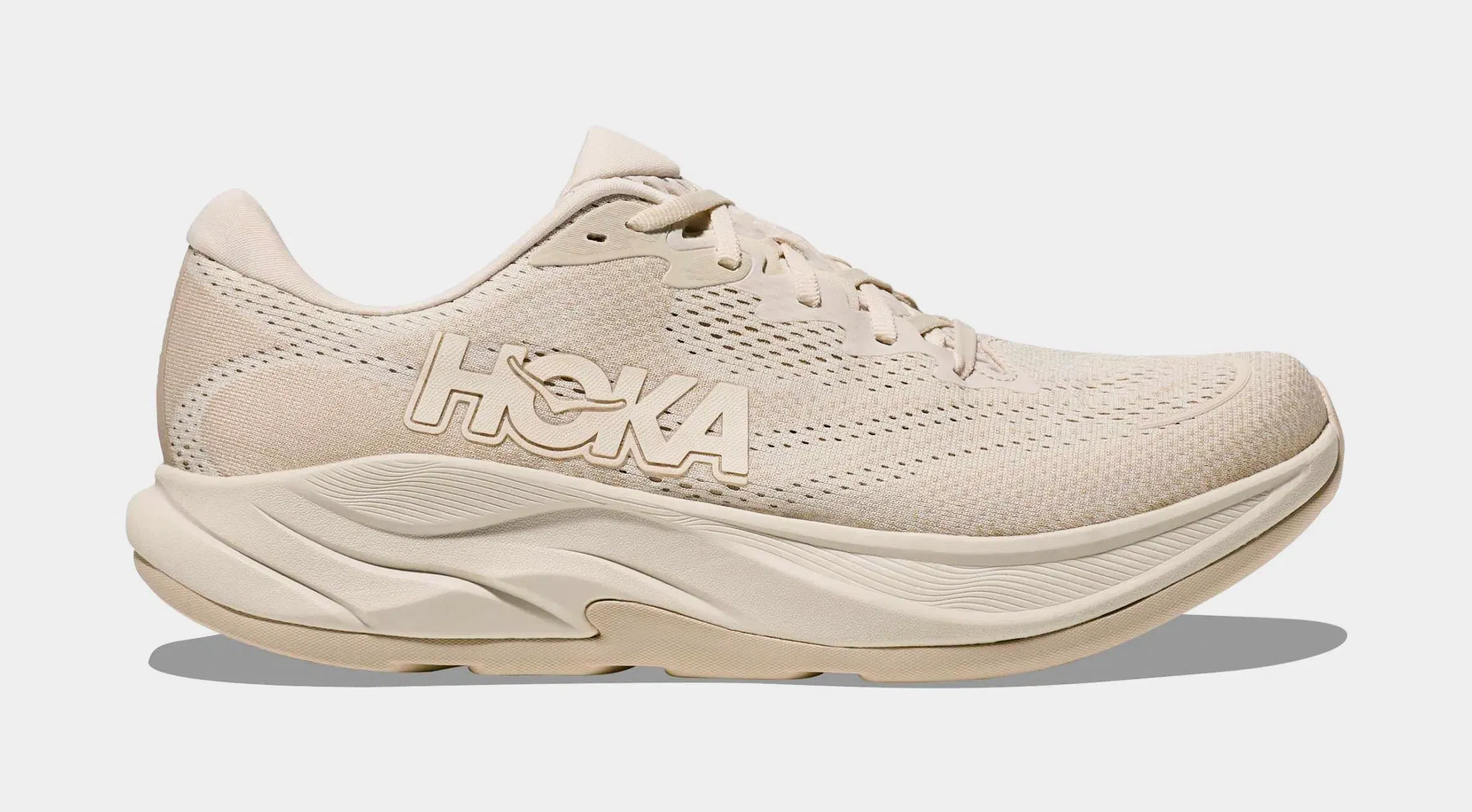 Hoka Rincon 4 Mens Running Shoes (Oatmeal/Oat Milk)