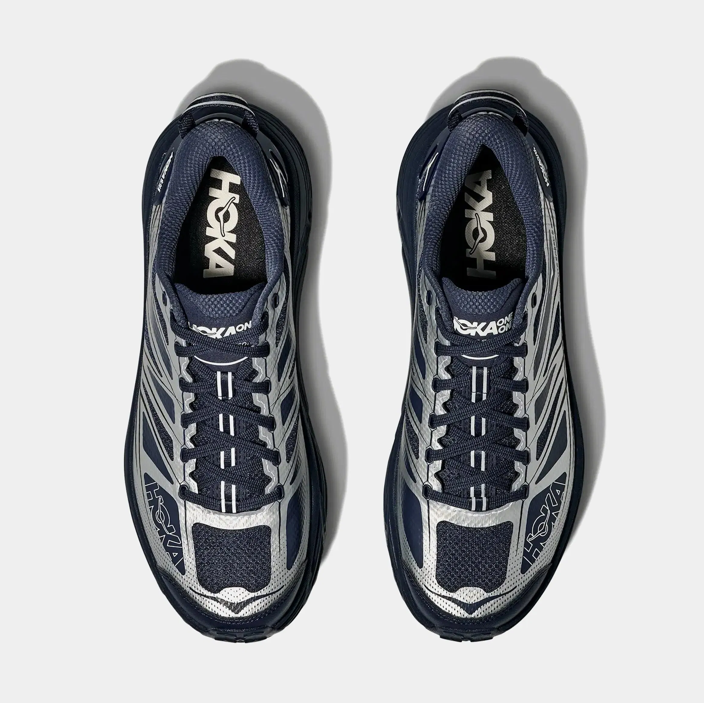 Hoka Mafate Speed 2 Mens Lifestyle Shoes (Varsity Navy/Silver)