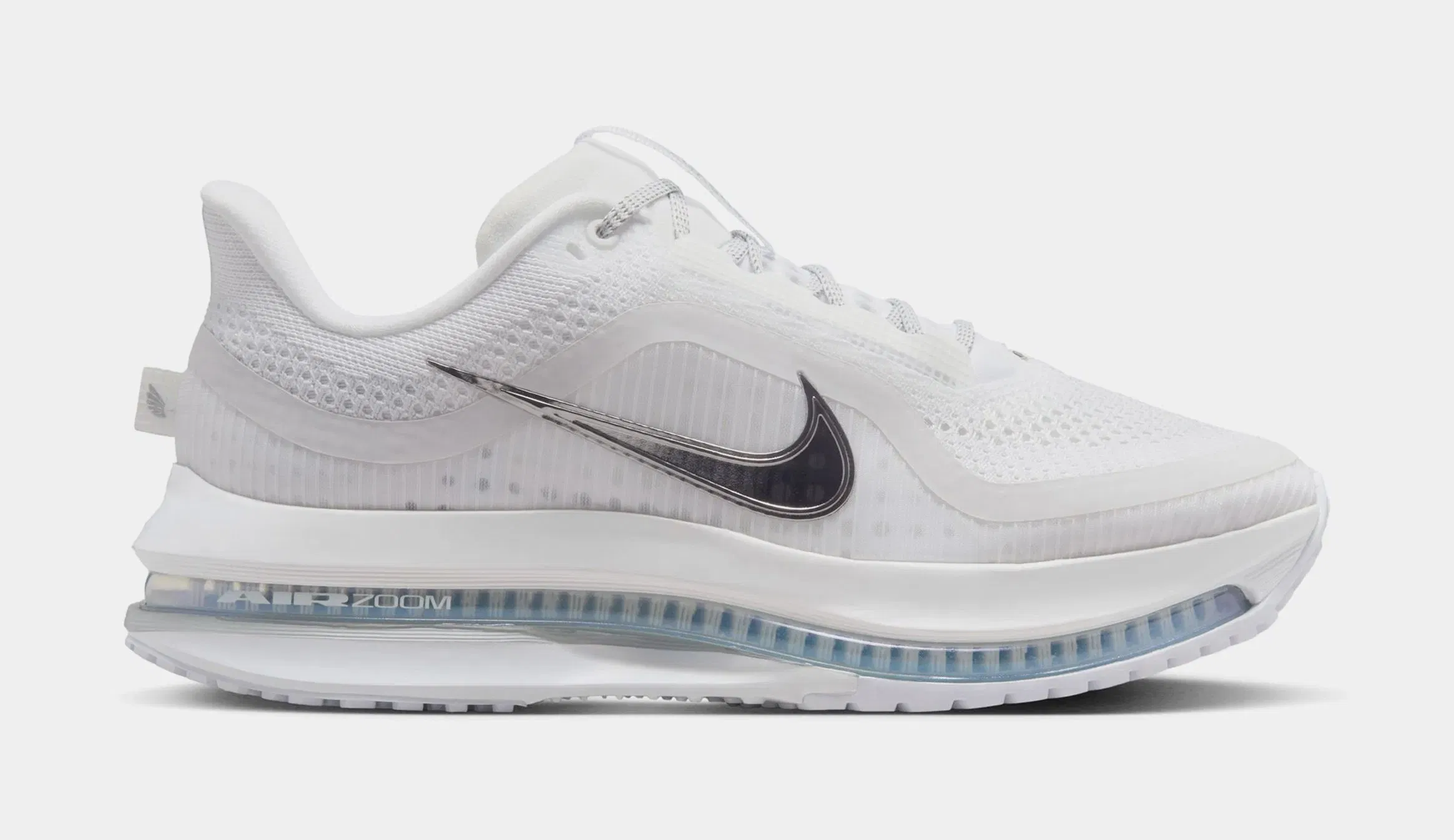 Nike Pegasus Premium Womens Running Shoes (White/Metallic Silver/Metallic Silver)