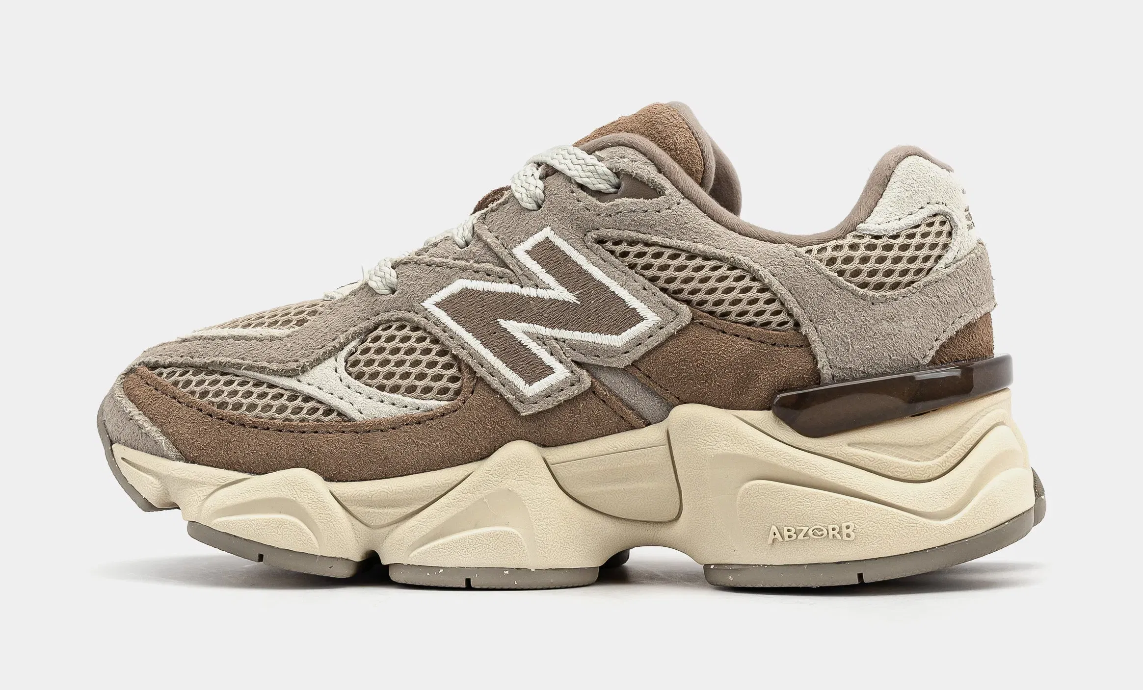 NEWBALANCE 9060 Preschool Running Shoes (Mushroom/Arid Stone)
