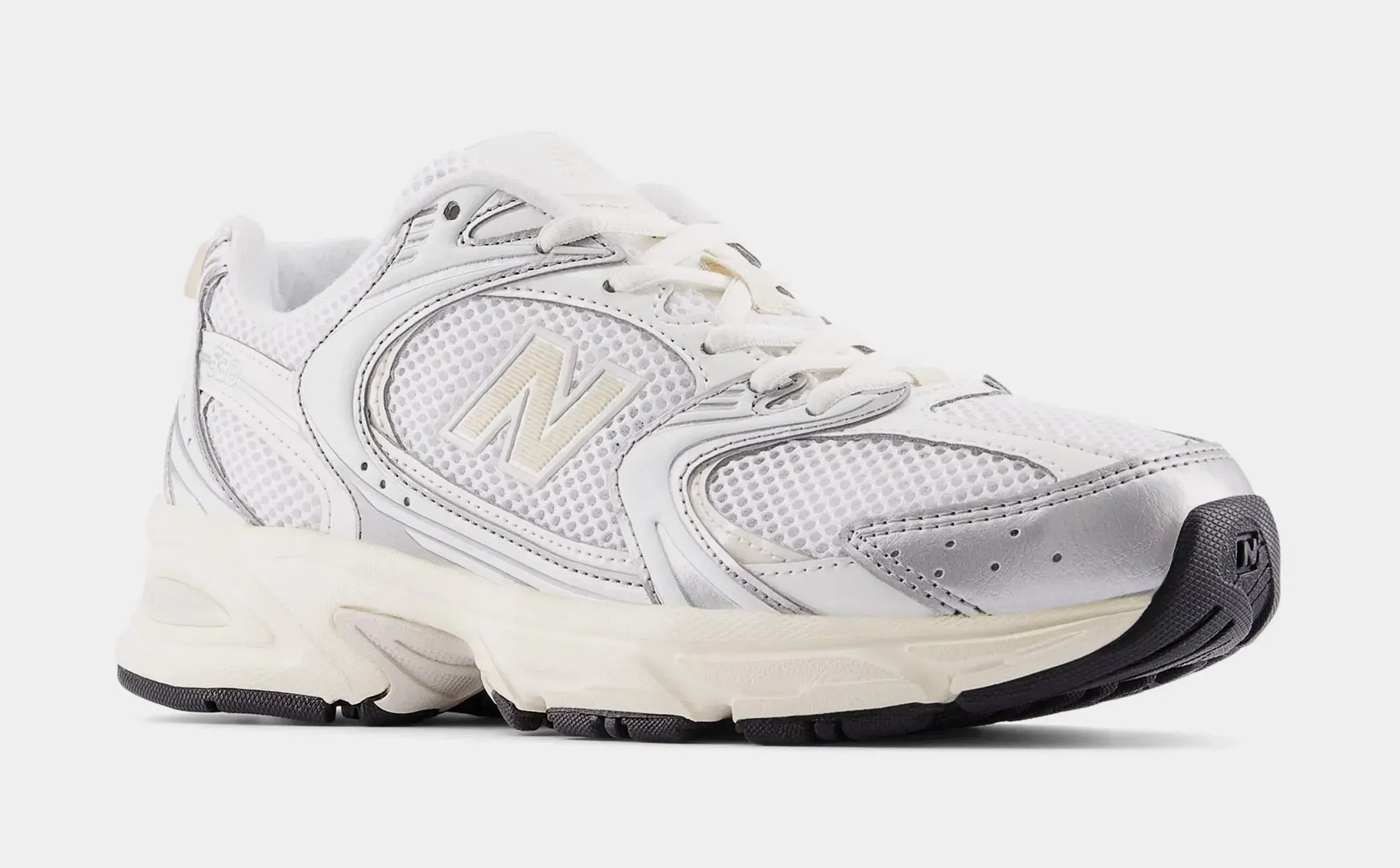 NEWBALANCE 530 Mens Running Shoes (Silver Metallic/Linen)