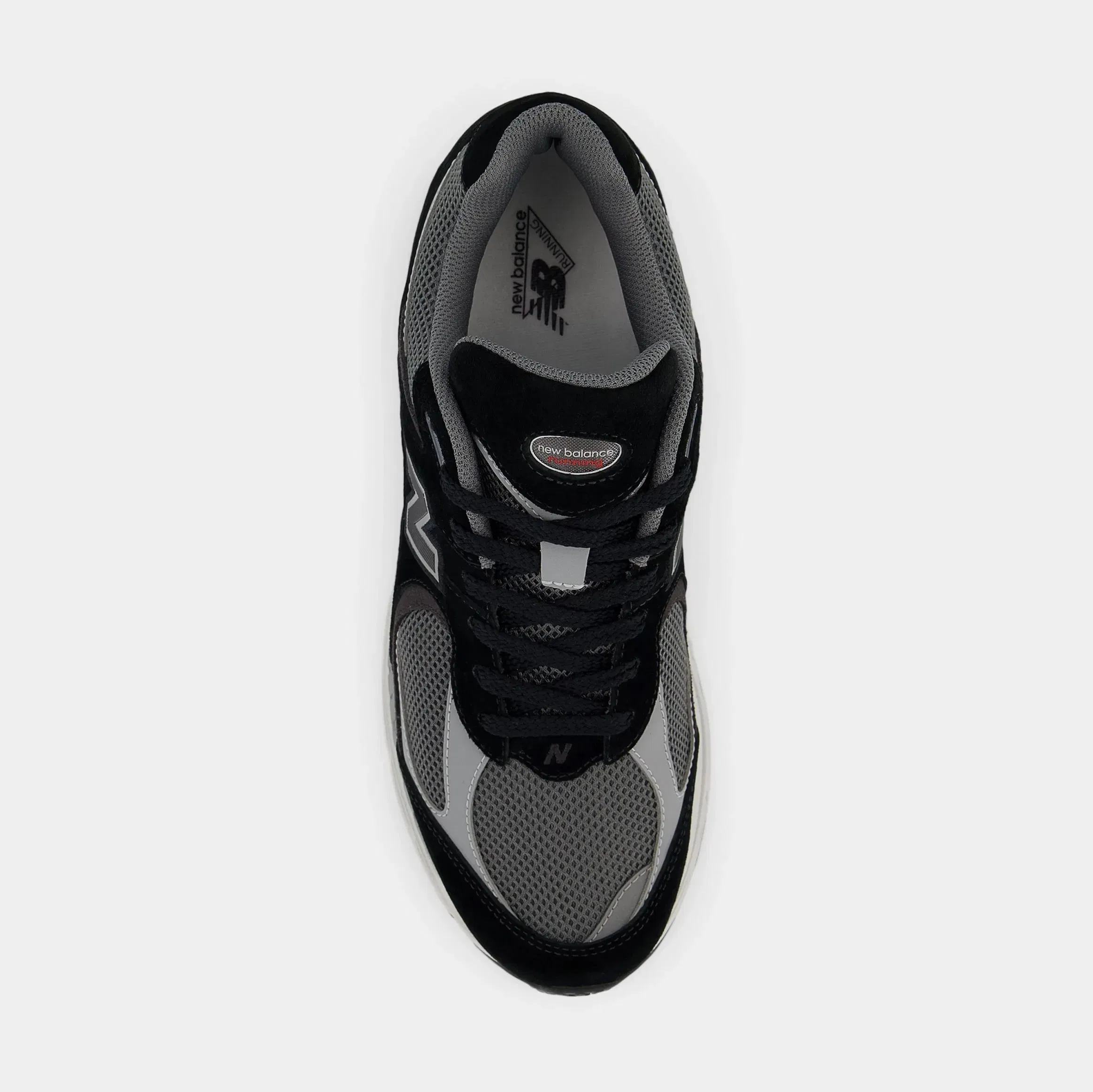 NEWBALANCE 2002R Mens Running Shoes (Black/Grey)