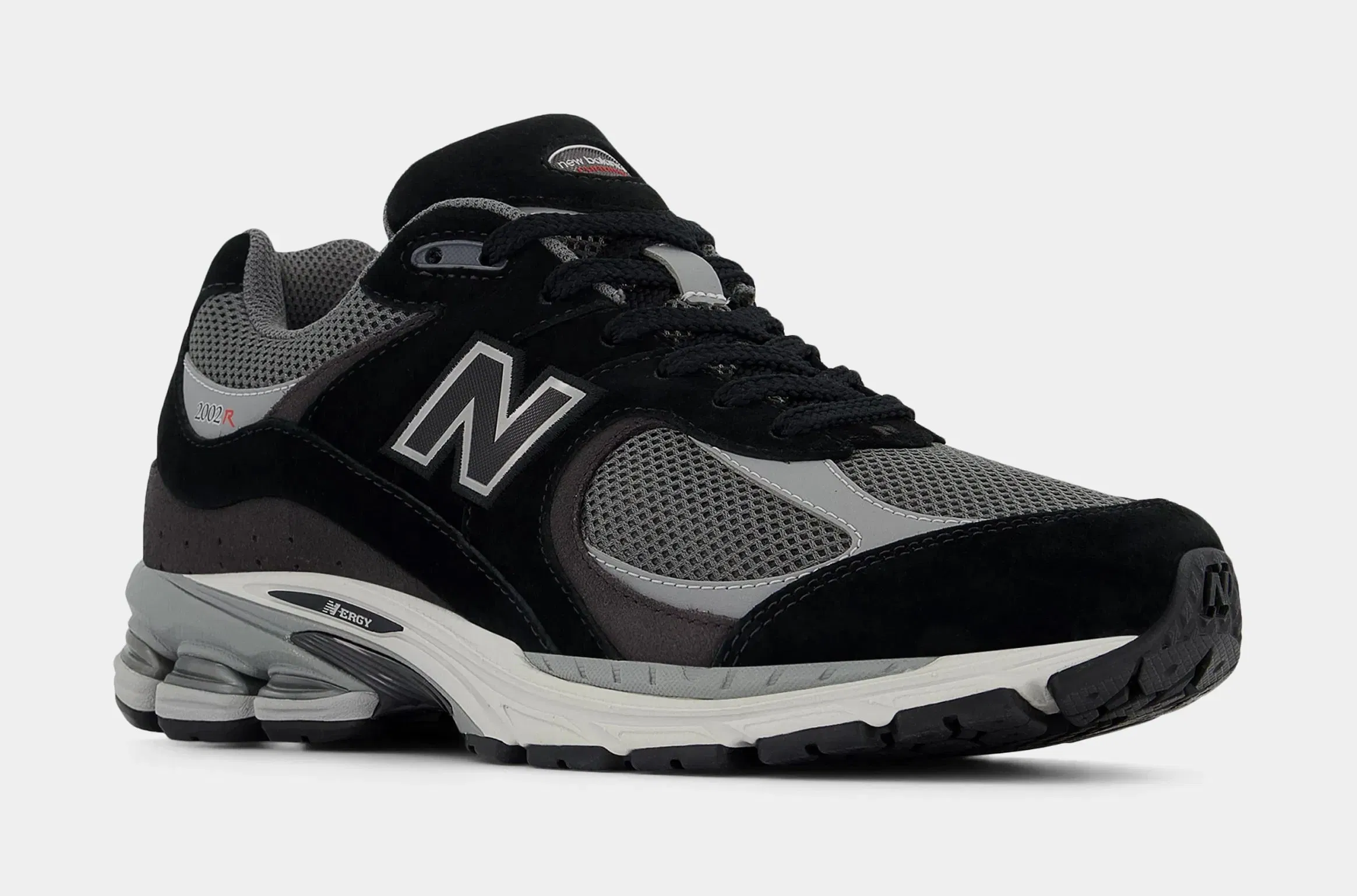 NEWBALANCE 2002R Mens Running Shoes (Black/Grey)