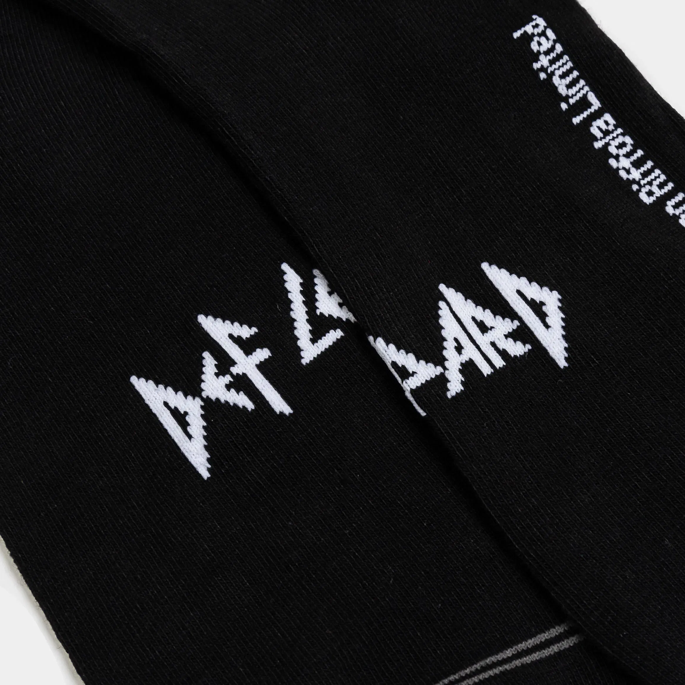 PERRI'S SOCKS Def Leopard Logo 3 Pack Crew Mens Sock (Black/White)