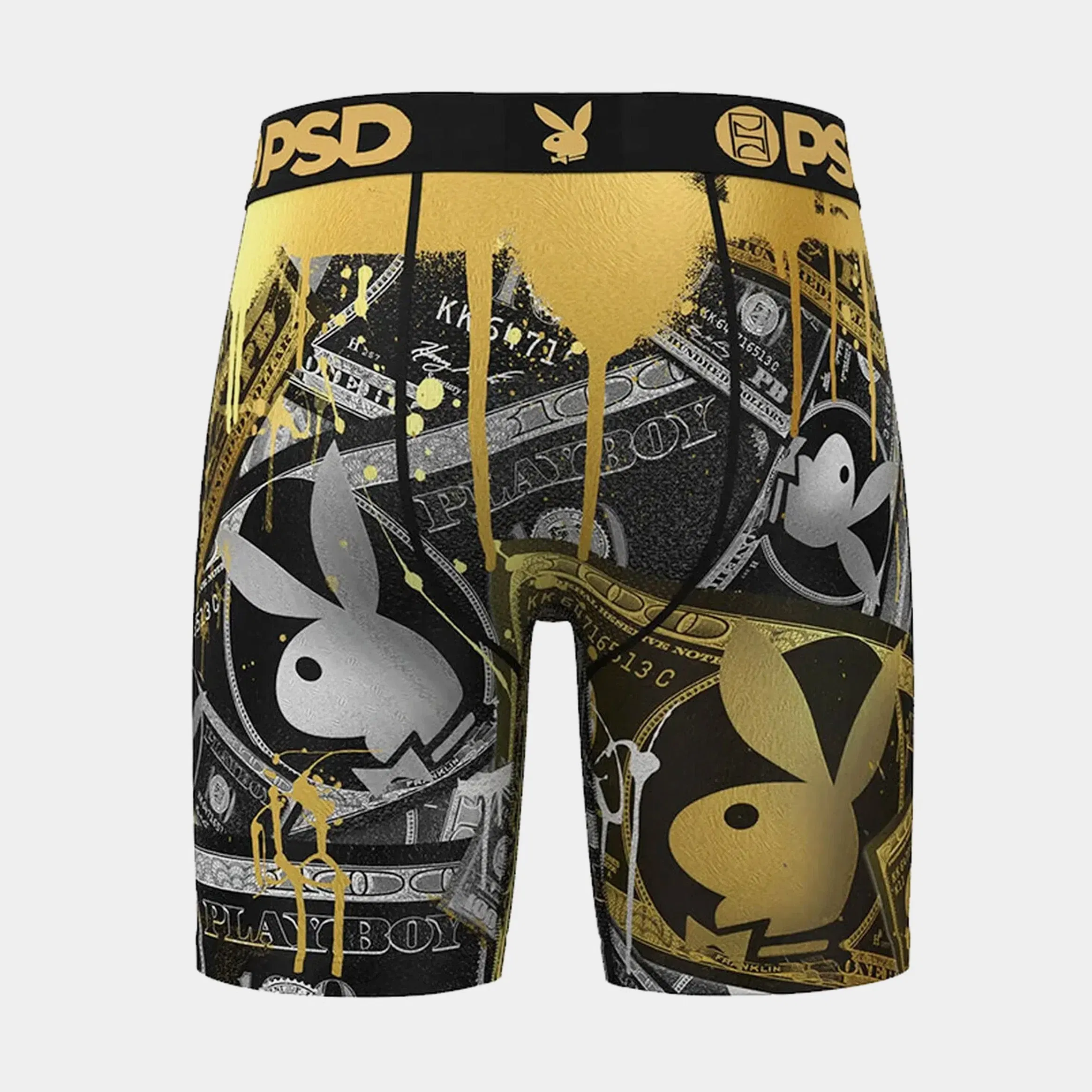 PSD Playboy Money Mens Boxers (Black/Gold)