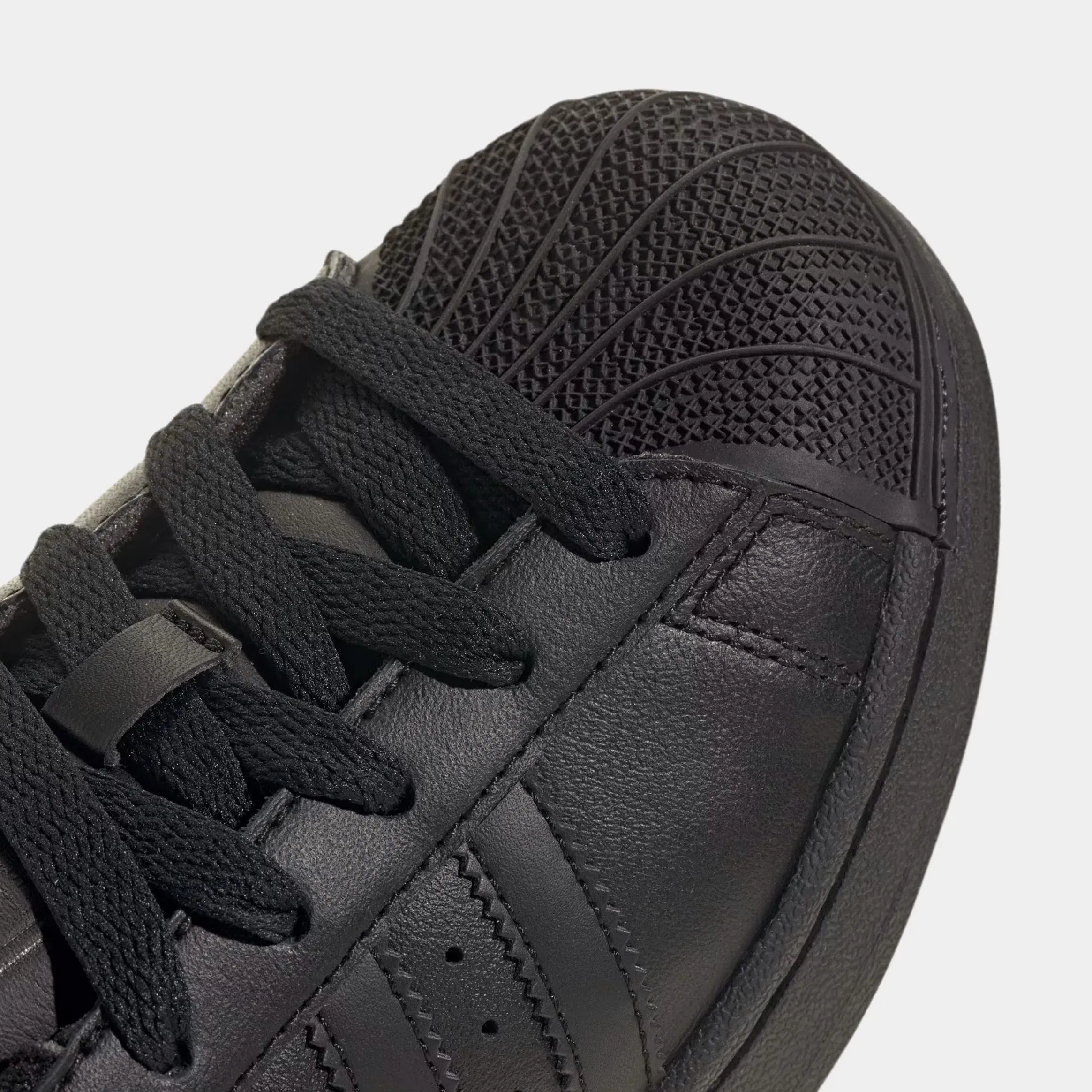 adidas Superstar II Grade School Lifestyle Shoes (Black)