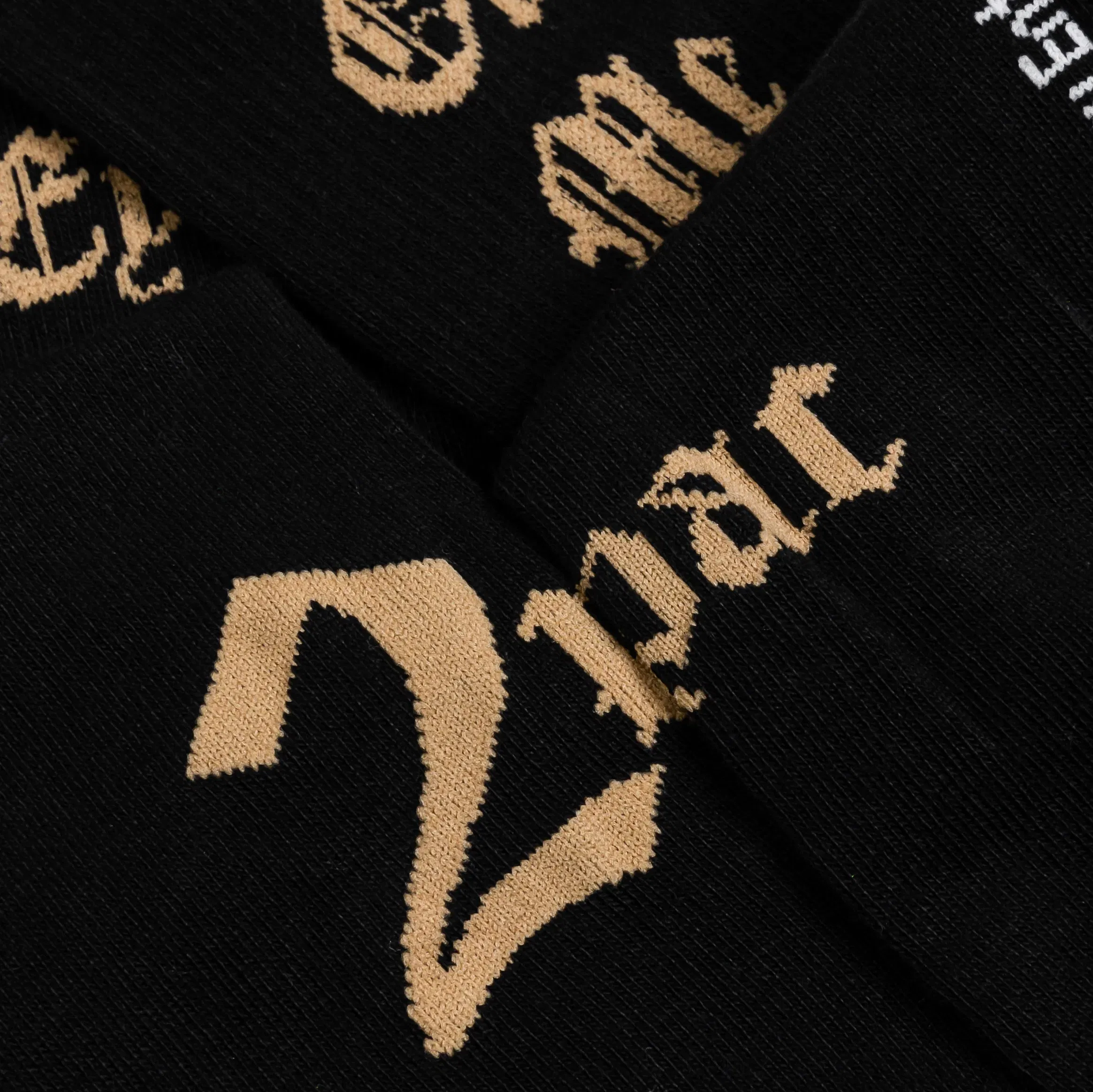 PERRI'S SOCKS Tupac 3 Pack Crew Mens Sock (Black/Gold/White)