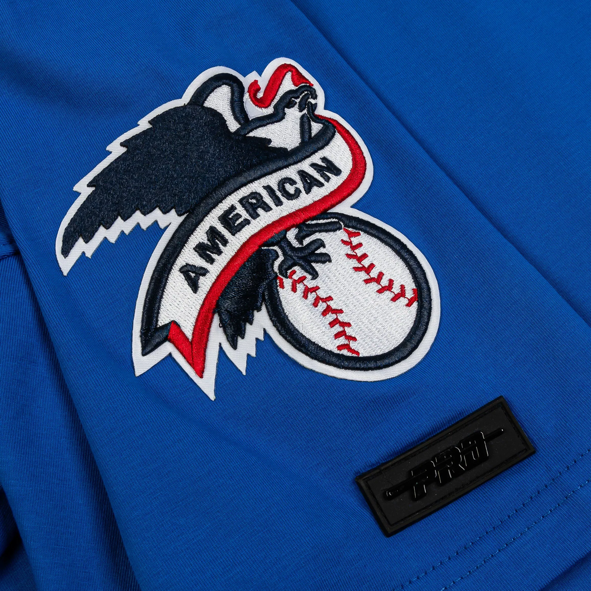 PRO STANDARD Texas Rangers Ransom Mens Long Sleeve Shirt (Blue/Red)