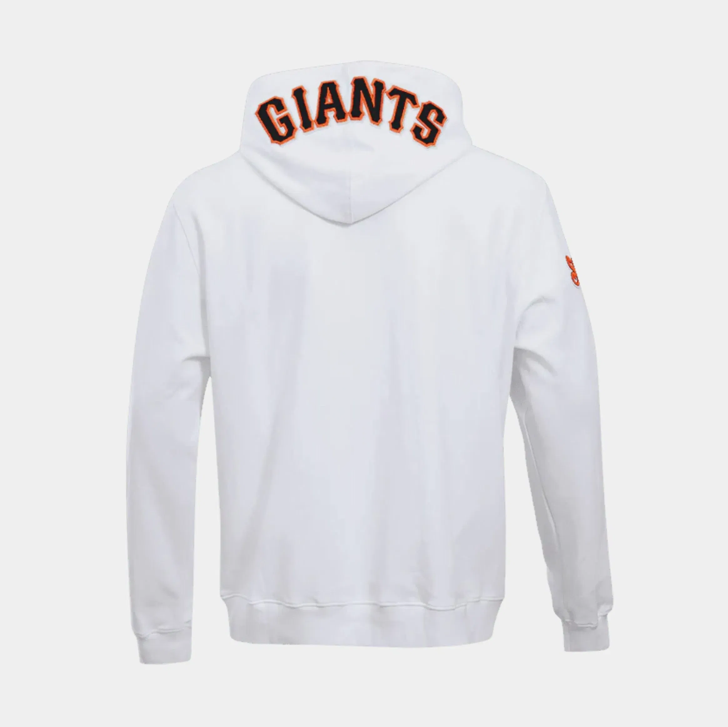 PRO STANDARD San Francisco Giants Chenille Mens Long Sleeve Shirt (White/Orange)