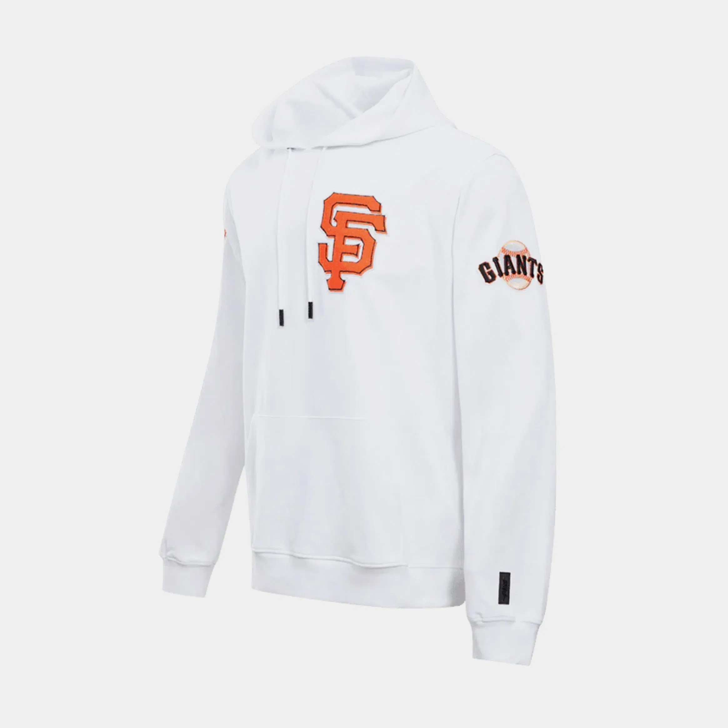 PRO STANDARD San Francisco Giants Chenille Mens Long Sleeve Shirt (White/Orange)