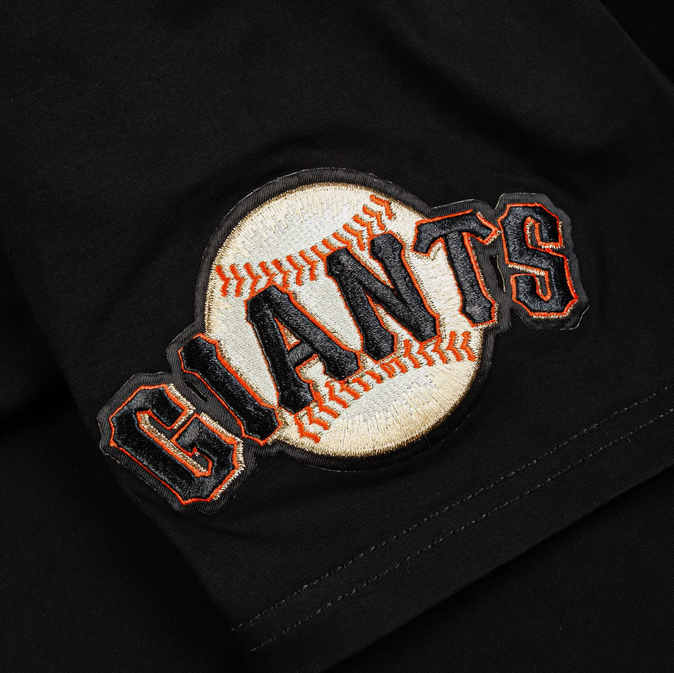 PRO STANDARD San Francisco Giants City Mens Short Sleeve Shirt (Black/Orange)