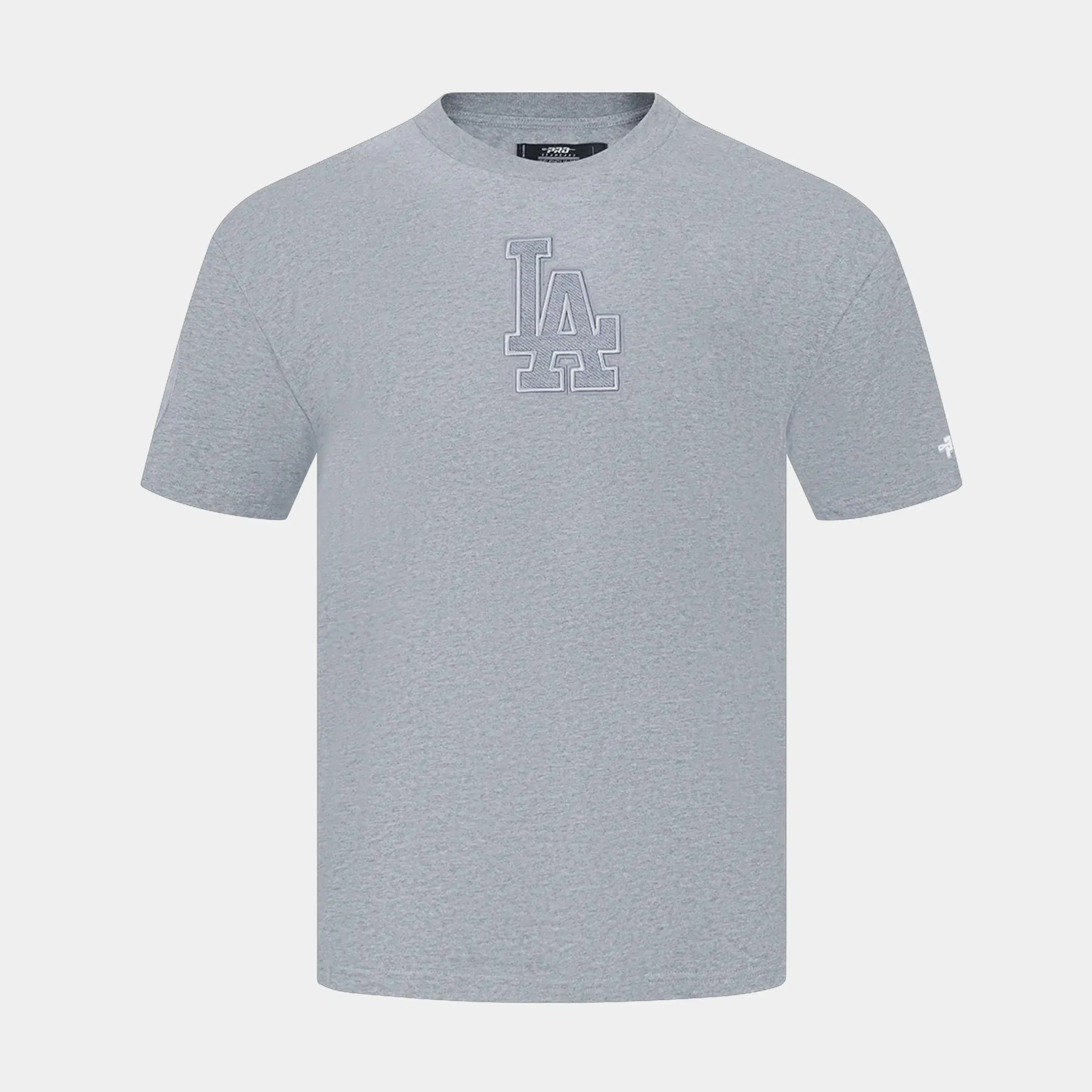 PRO STANDARD Los Angeles Dodgers Reverse French Mens Short Sleeve Shirt (Grey)