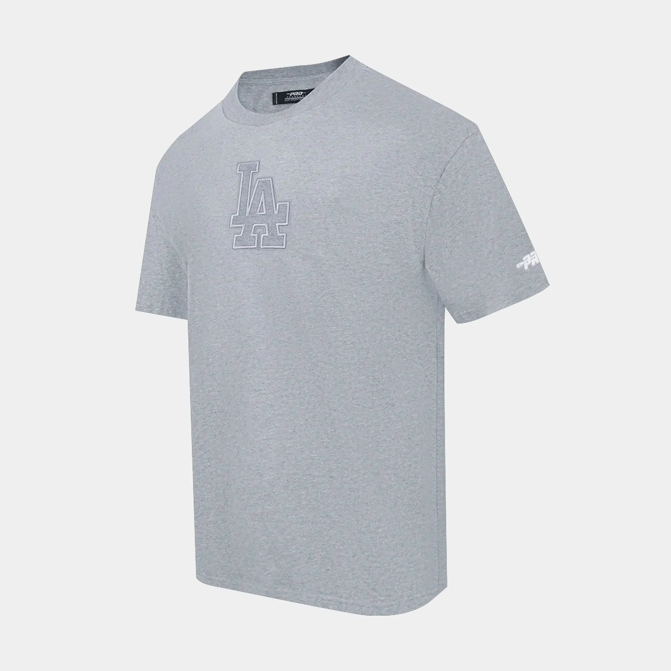 PRO STANDARD Los Angeles Dodgers Reverse French Mens Short Sleeve Shirt (Grey)