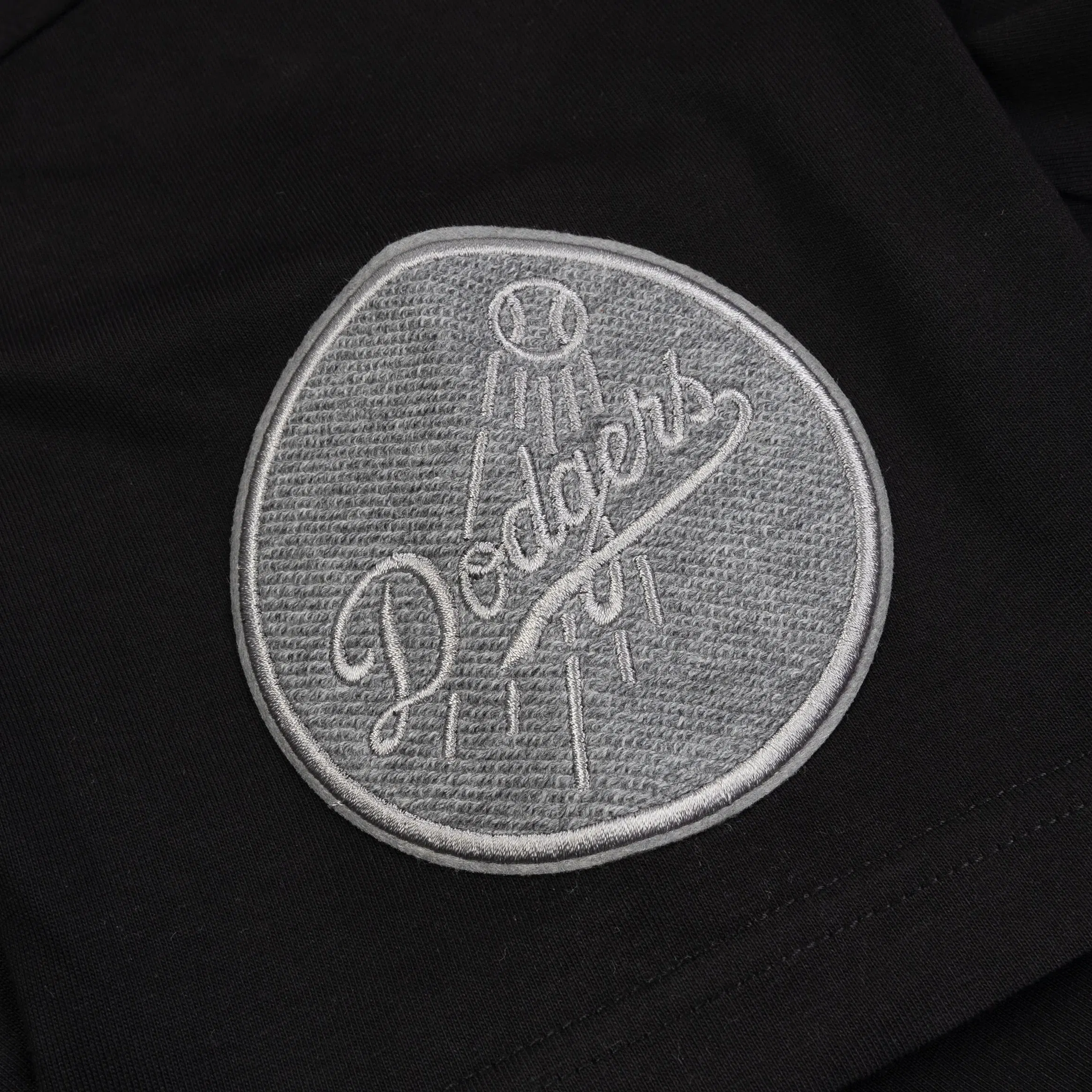 PRO STANDARD Los Angeles Dodgers Terry Mens Short Sleeve Shirt (Black/Grey)