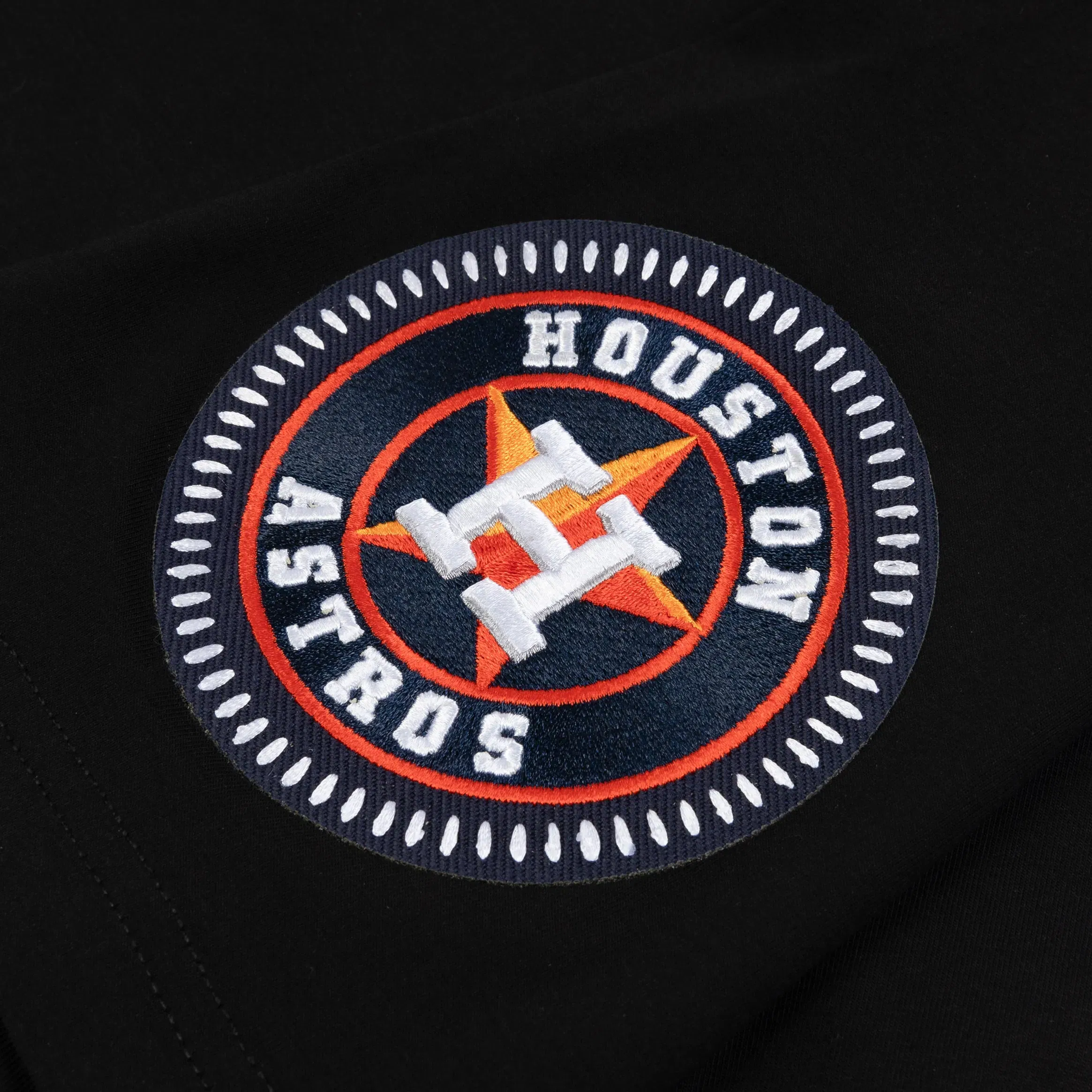 PRO STANDARD Houston Astros DIY Stitch Mens Short Sleeve Shirt (Black/Red)