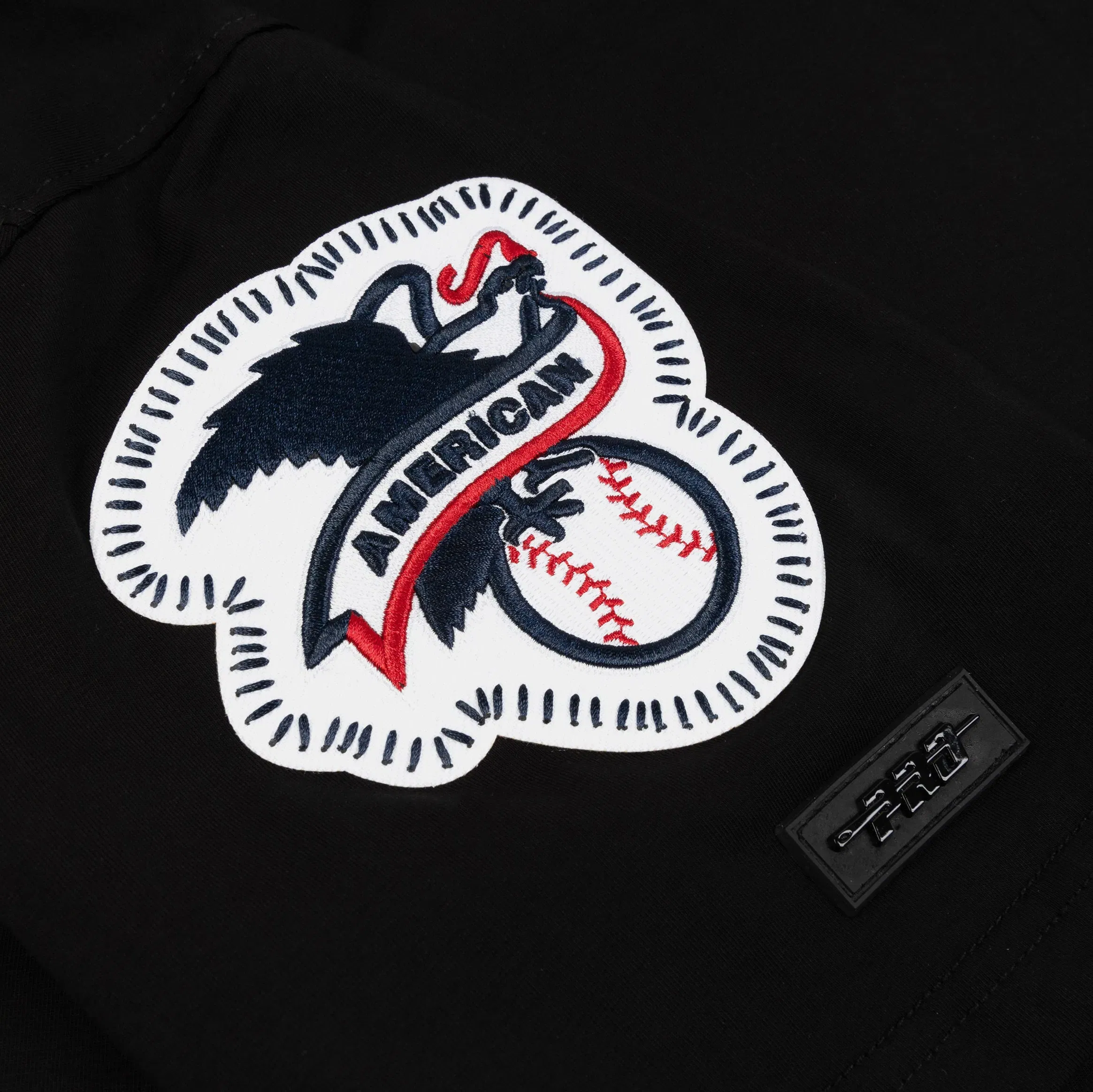 PRO STANDARD Houston Astros DIY Stitch Mens Short Sleeve Shirt (Black/Red)