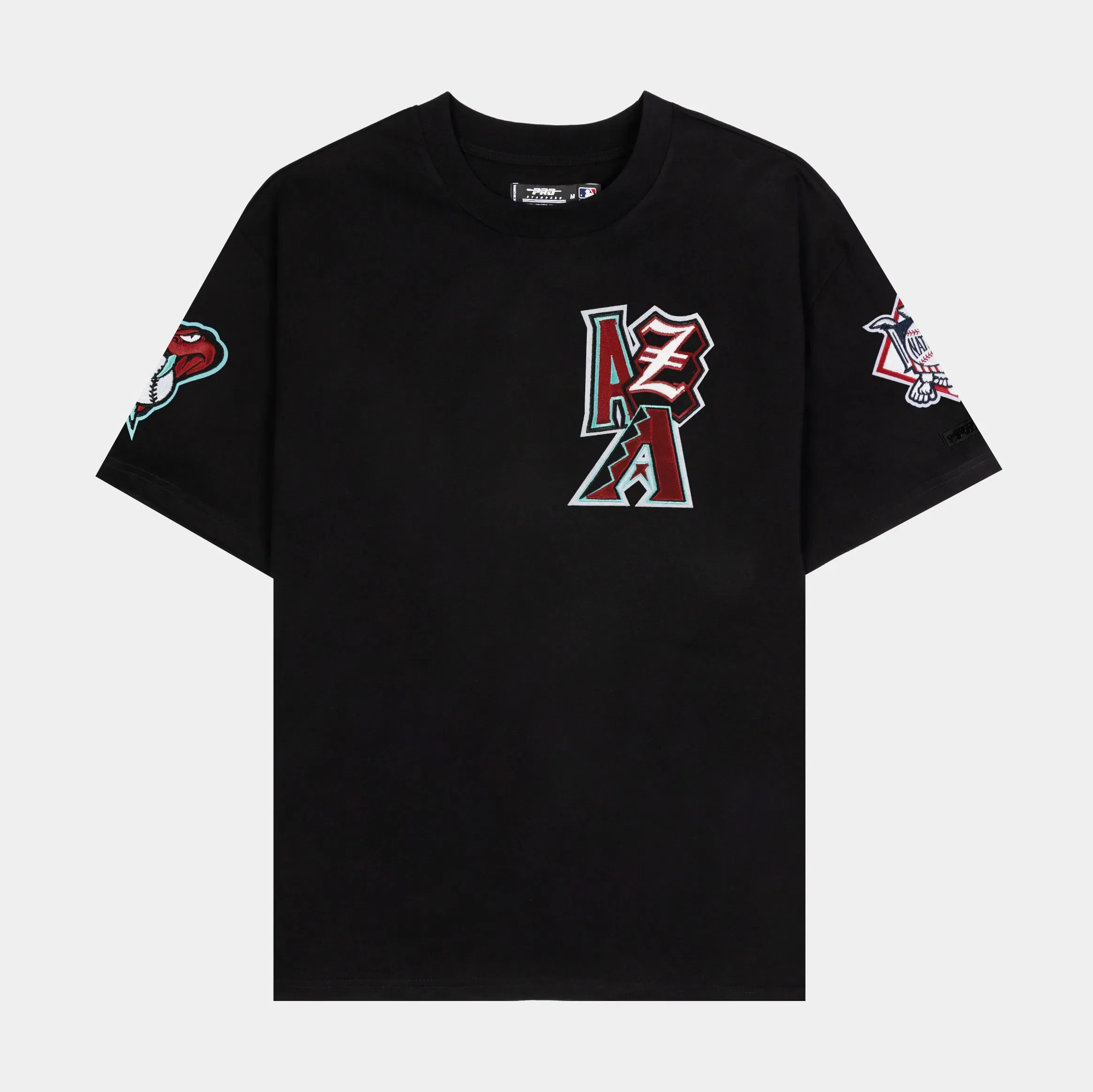 PRO STANDARD Arizona Diamondbacks City Mens Short Sleeve Shirt (Black/Red)