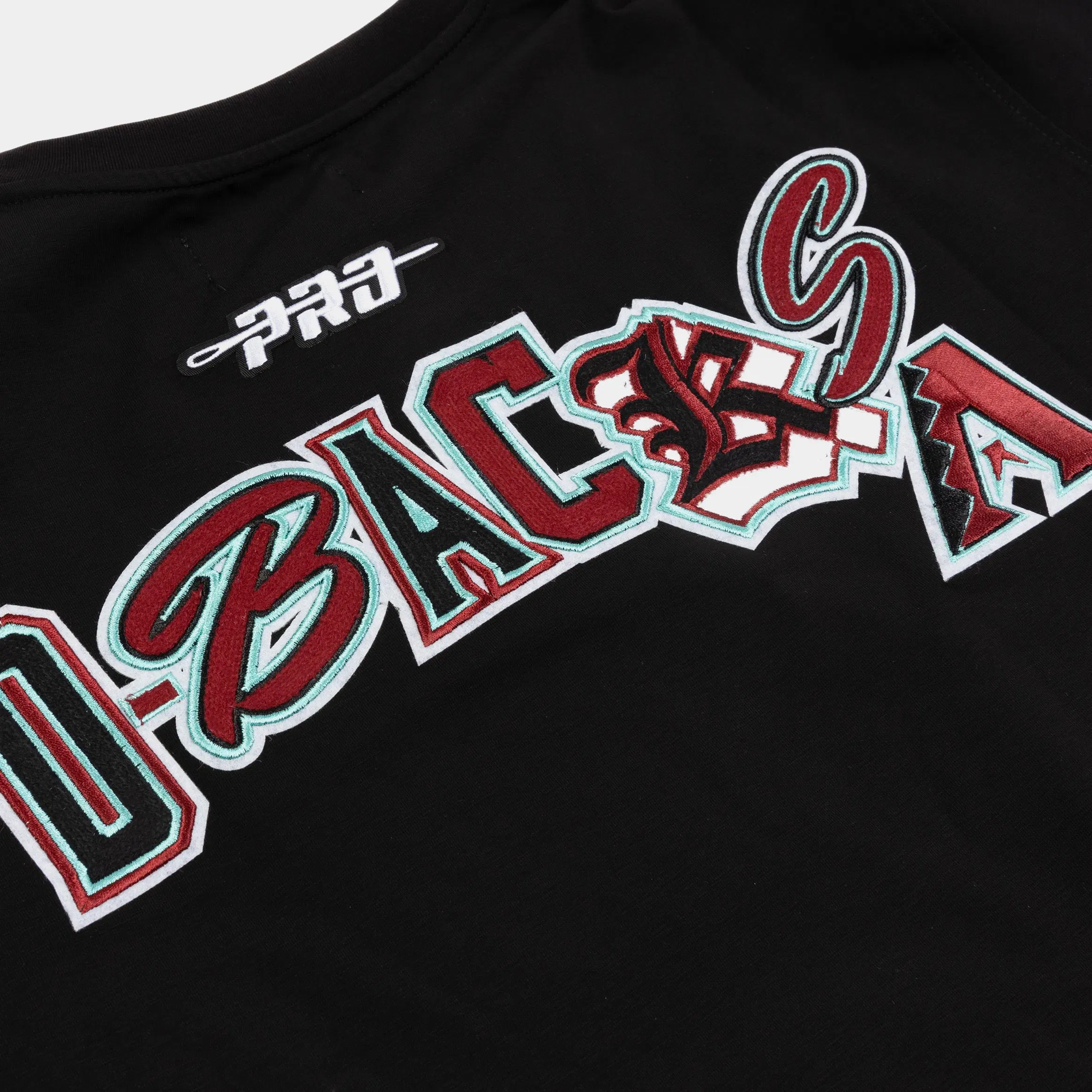 PRO STANDARD Arizona Diamondbacks City Mens Short Sleeve Shirt (Black/Red)