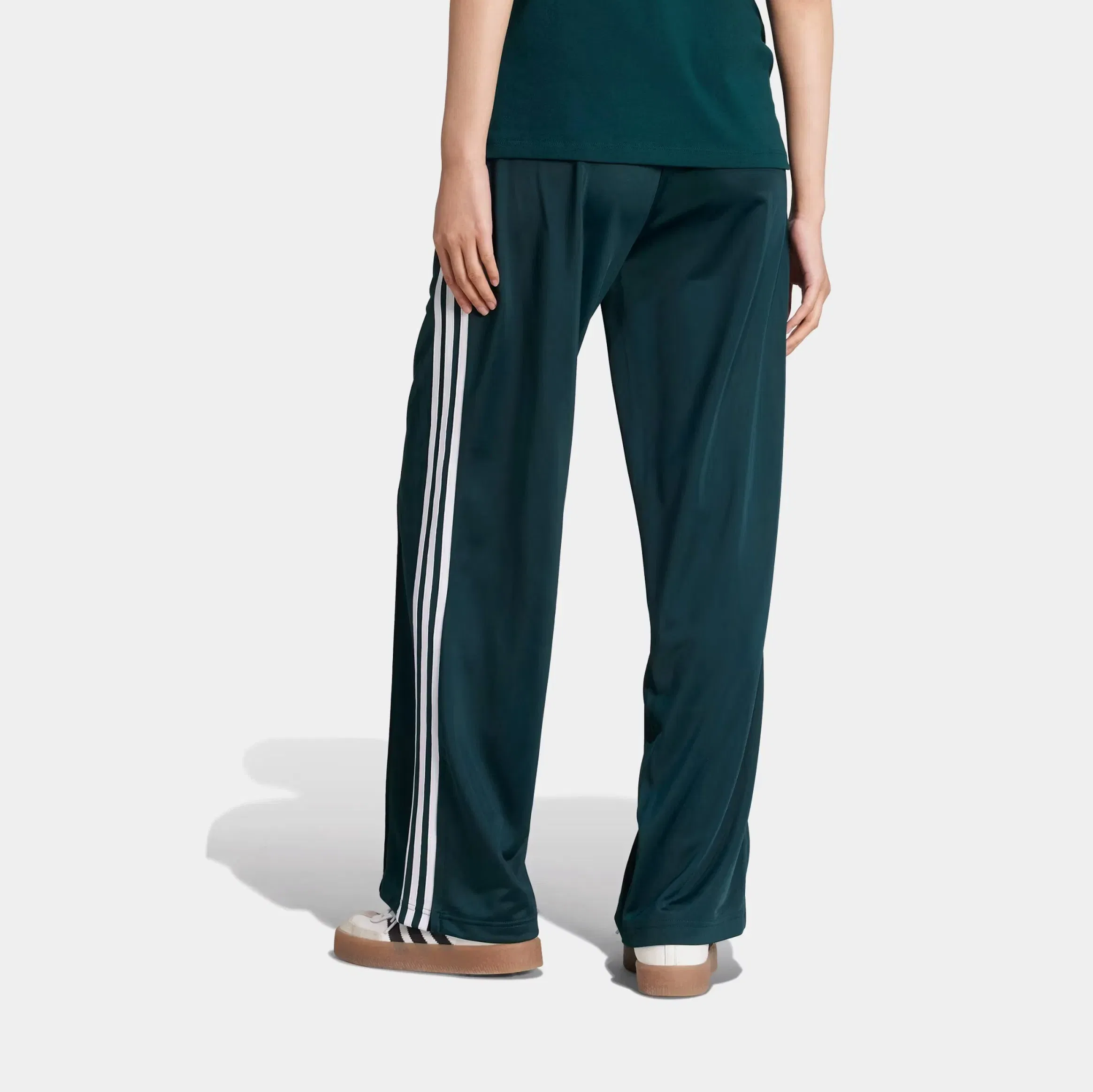 adidas Adicolor Classic Firebird Look Track Womens Pants (Aurura Ivy/White)