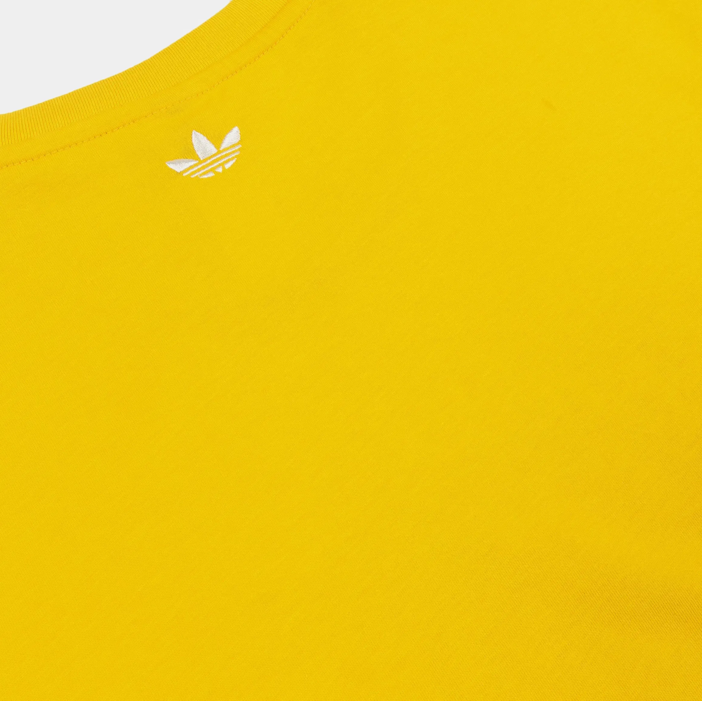 adidas Retro Cyclone Womens Short Sleeve Shirt (Yellow/White)