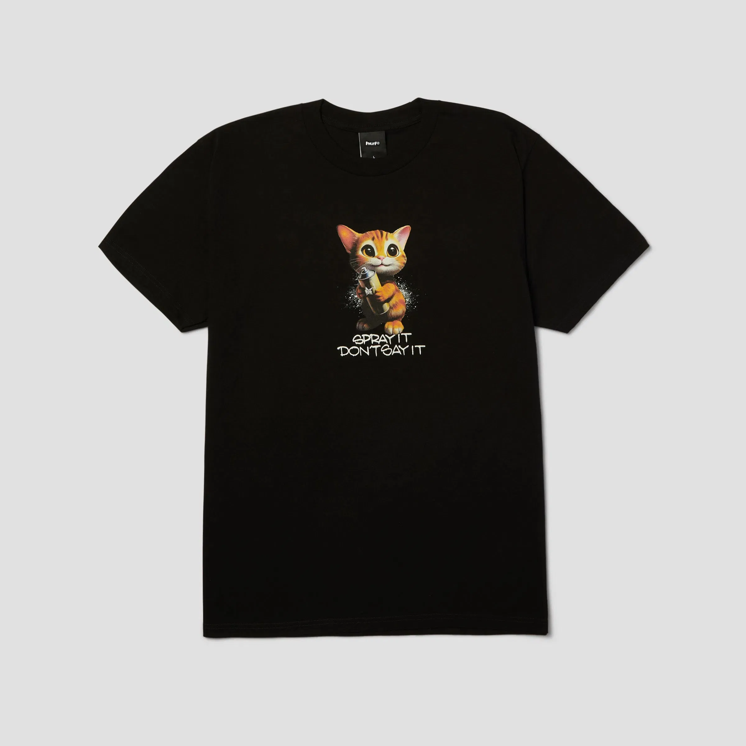HUF Spray It T-Shirt Black