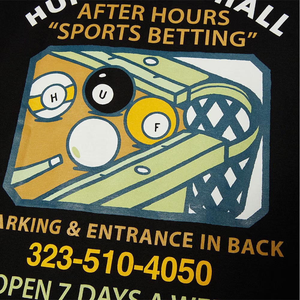 HUF Rack Em Up T-Shirt Black