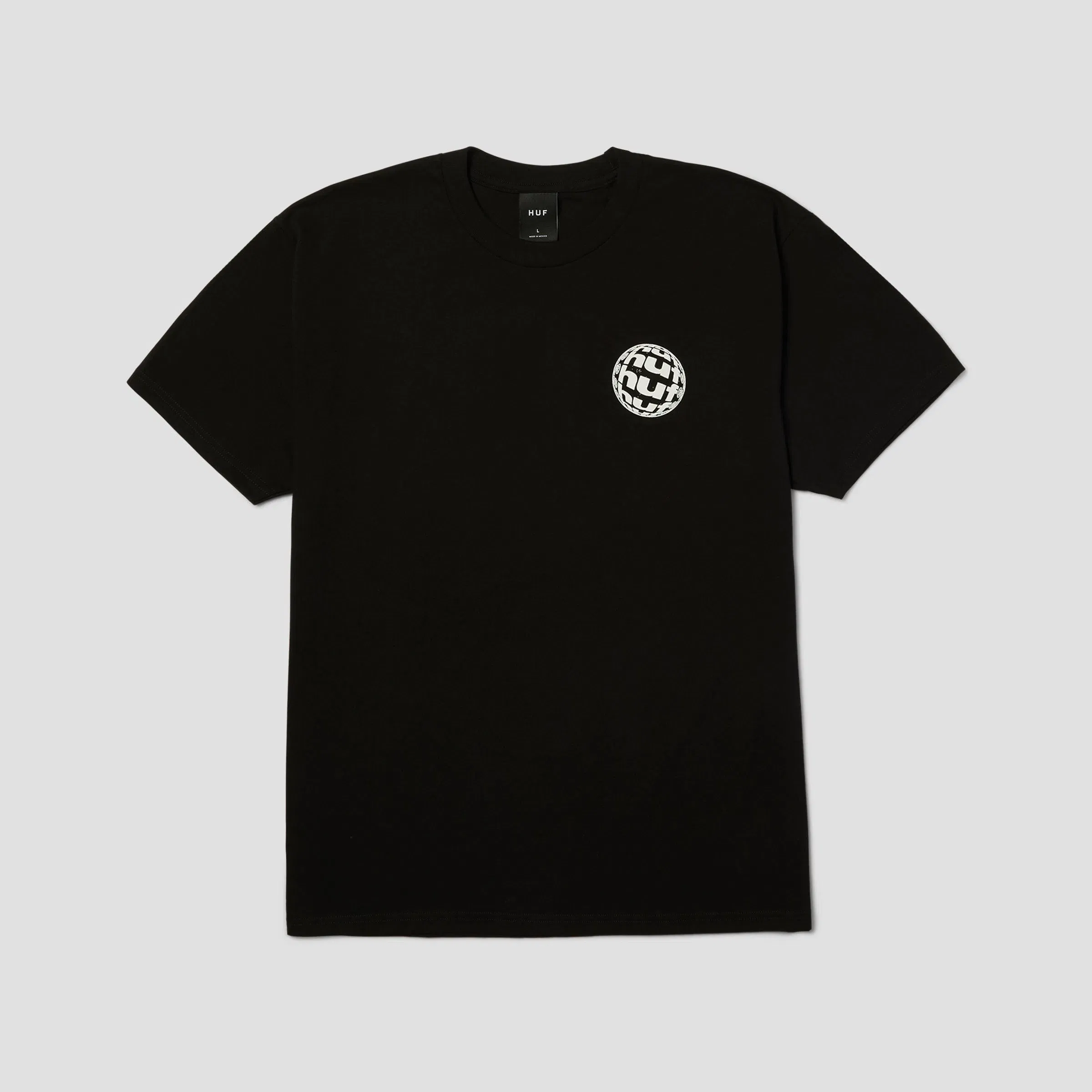 HUF Wide Angle T-Shirt Black