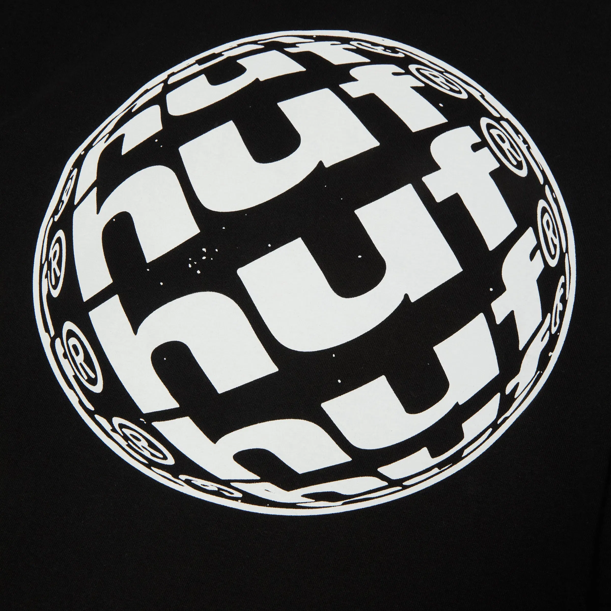 HUF Wide Angle T-Shirt Black