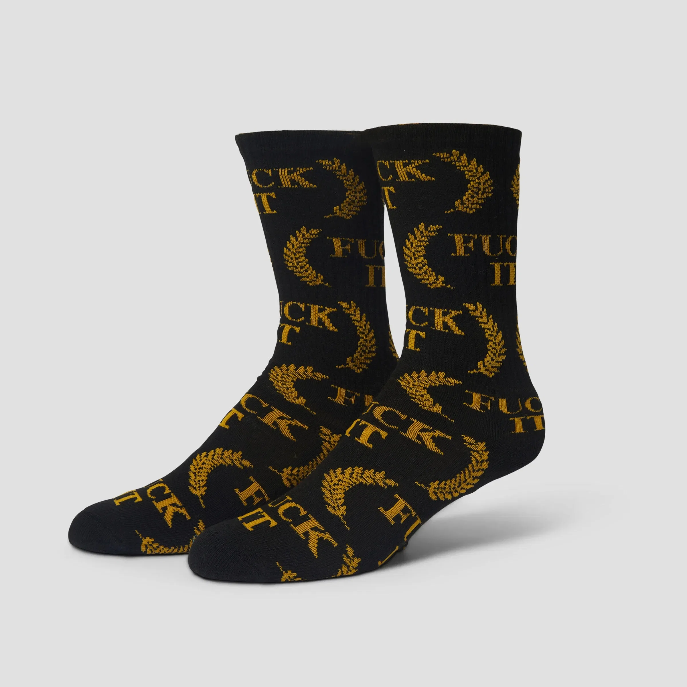 HUF Fuck It Award Sock Black
