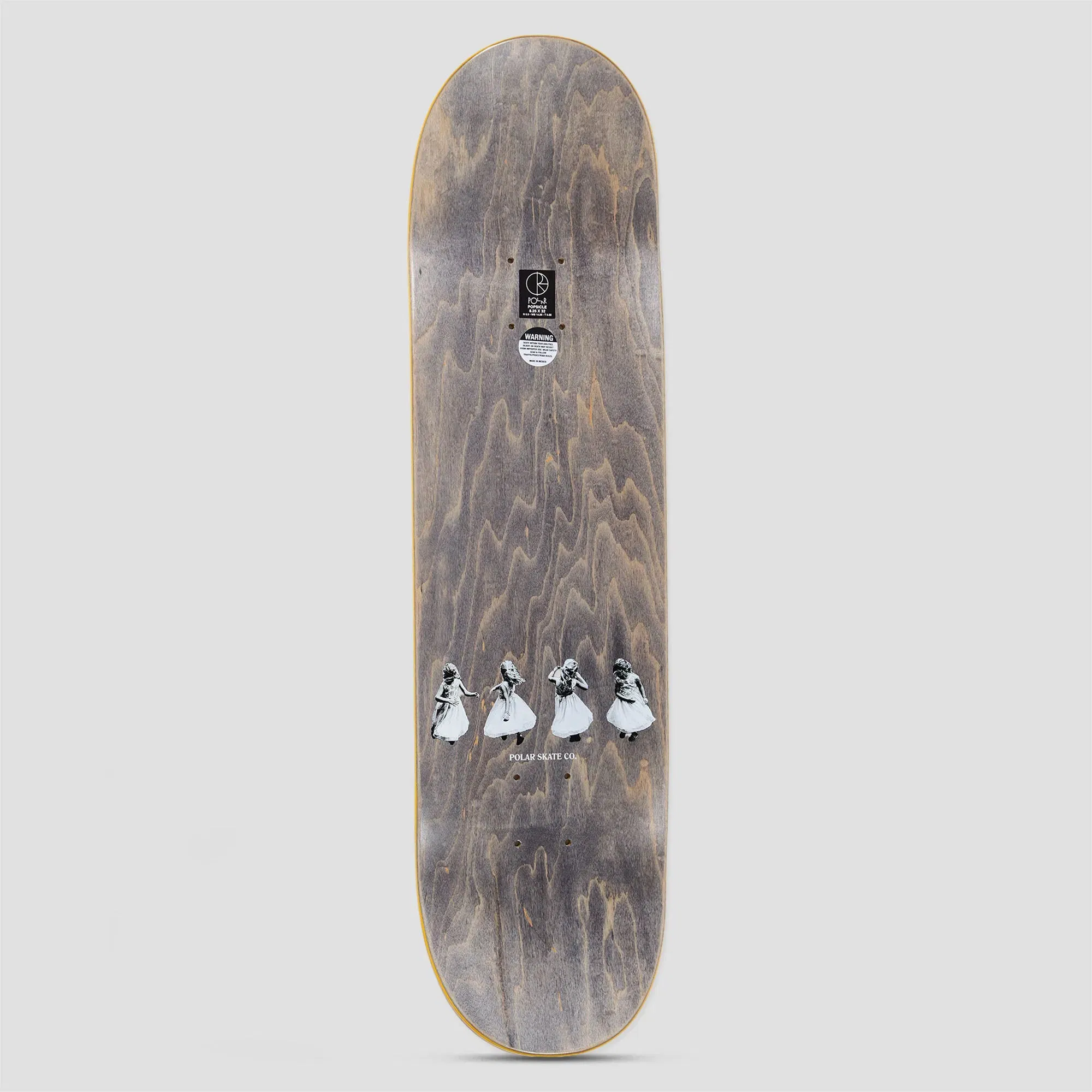 Polar 8.25 Roman Gonzalez Kite Skateboard Deck Yellow