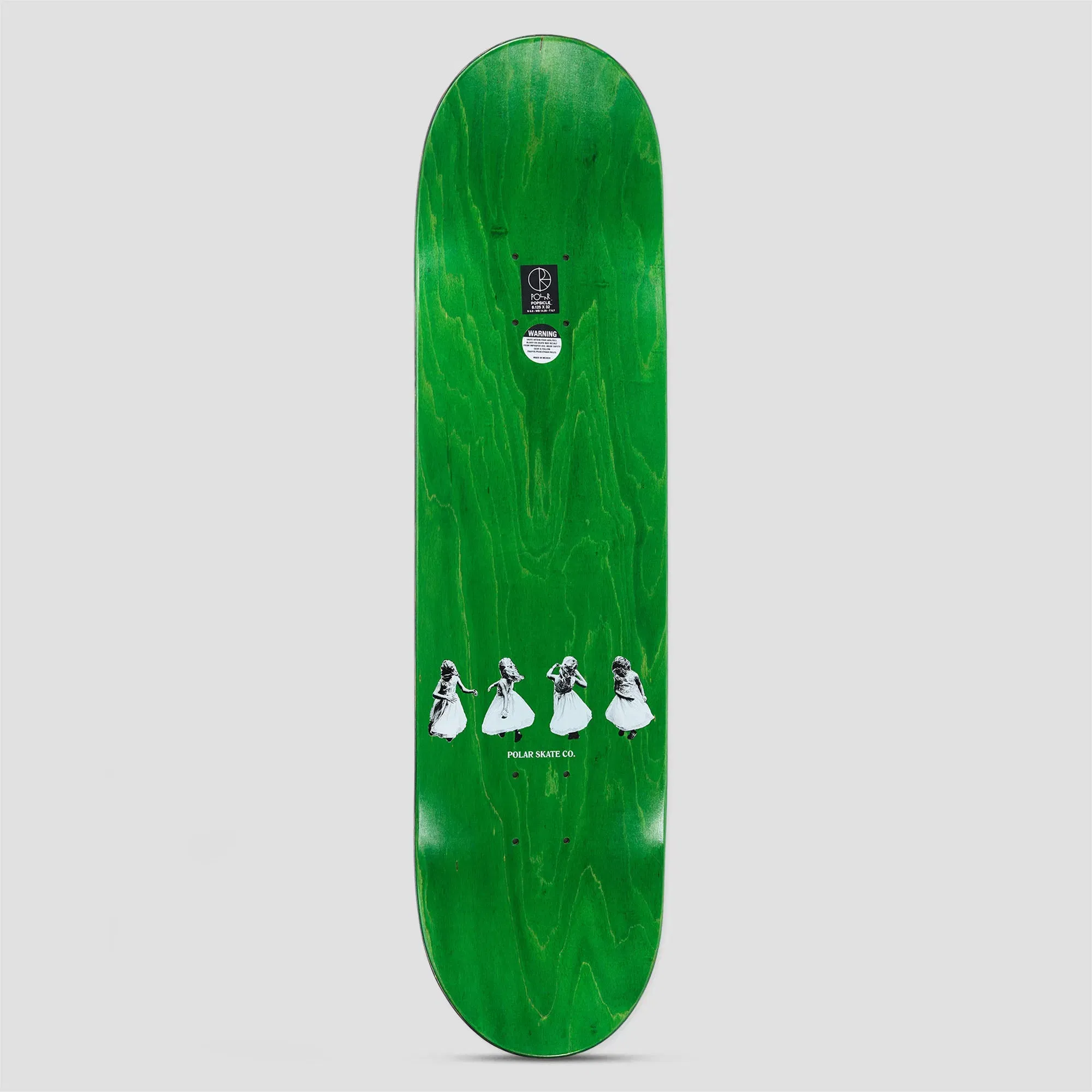 Polar 8.125 Roman Gonzalez Kite Skateboard Deck Blue