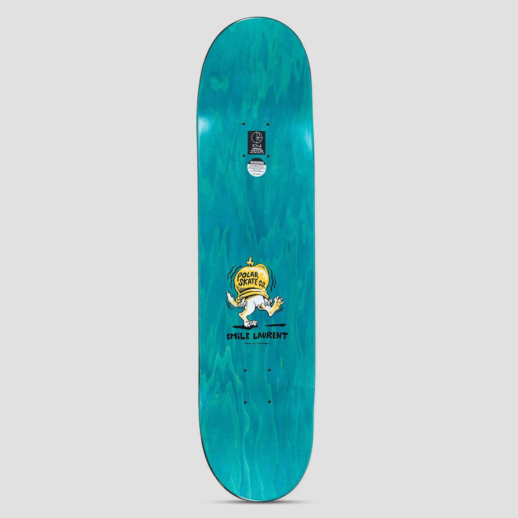 Polar 8.375 Emile Laurent Accordion Dog Skateboard Deck