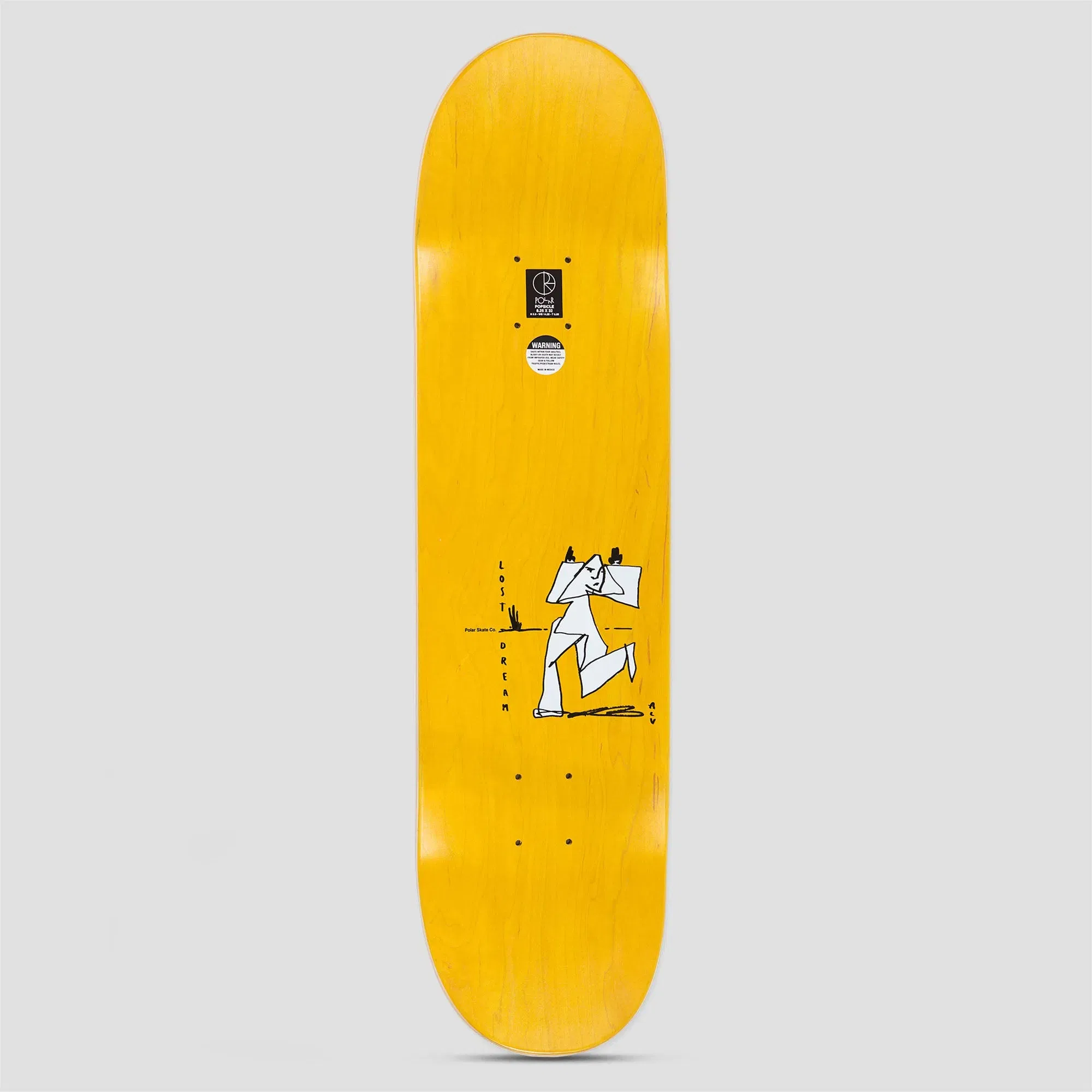 Polar 9.0 Team / Alv Freedom Skateboard Deck