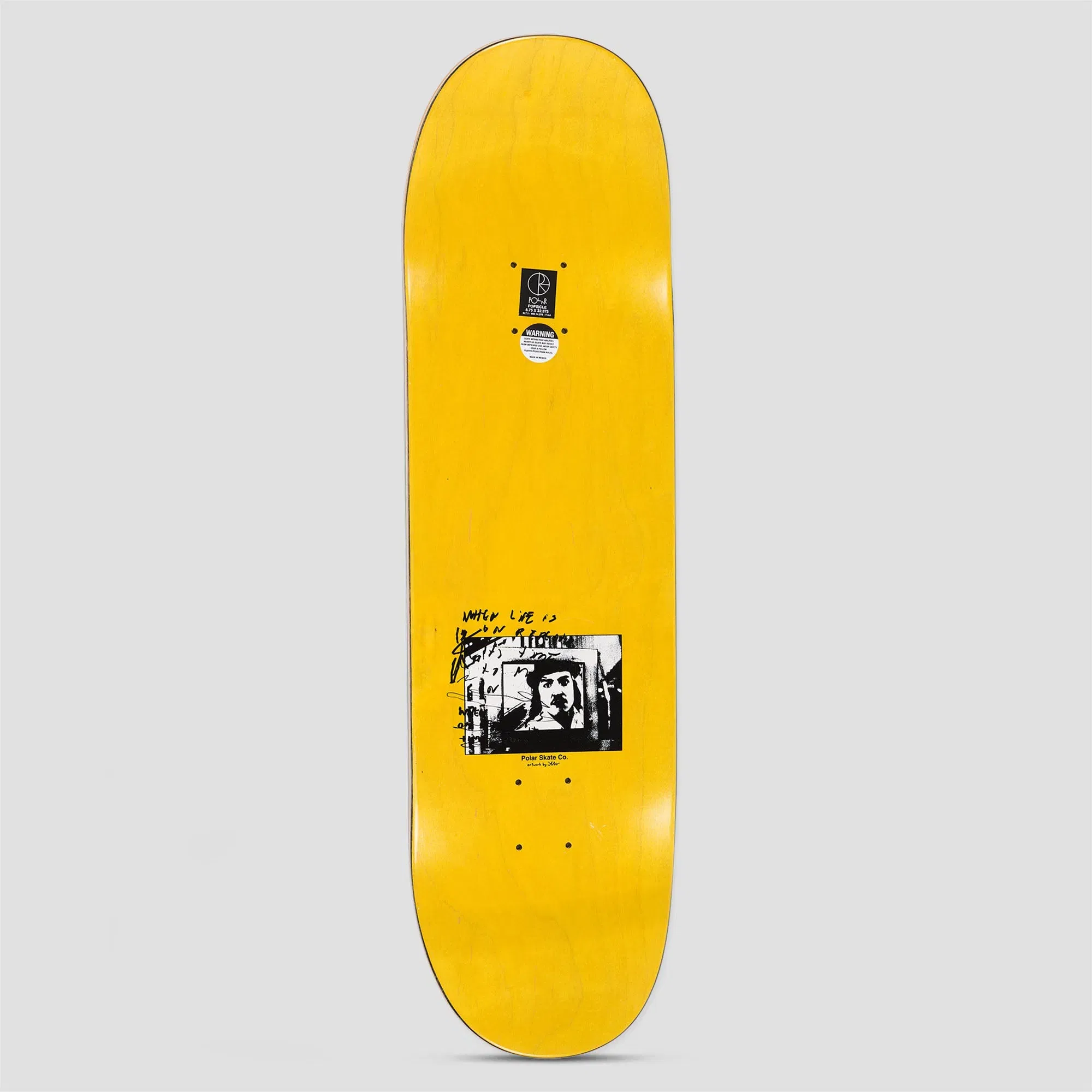 Polar 8.25 Alv Markisches Museum Skateboard Deck